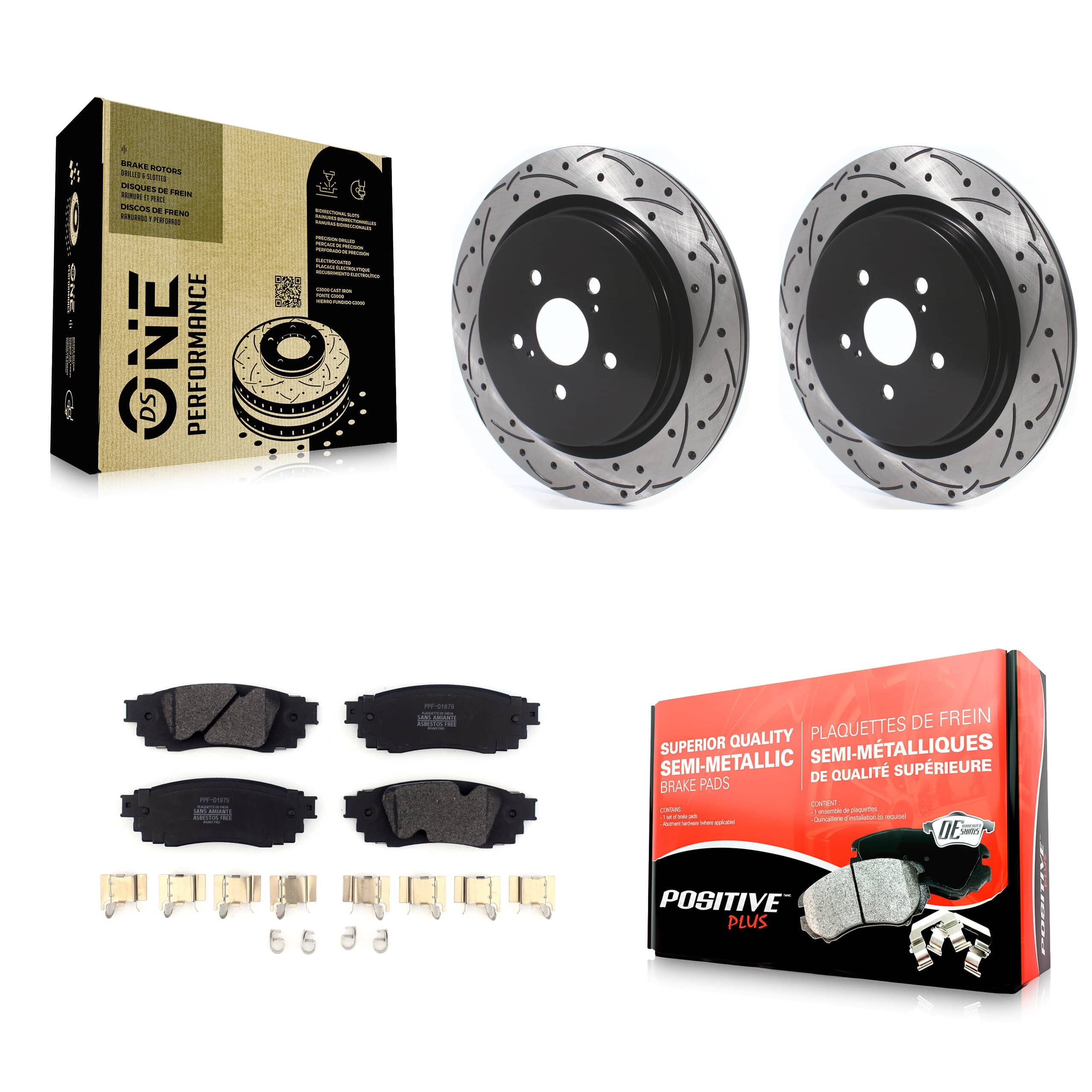 Transit Auto - KDF-100706 - Rear Disc Brake Kits