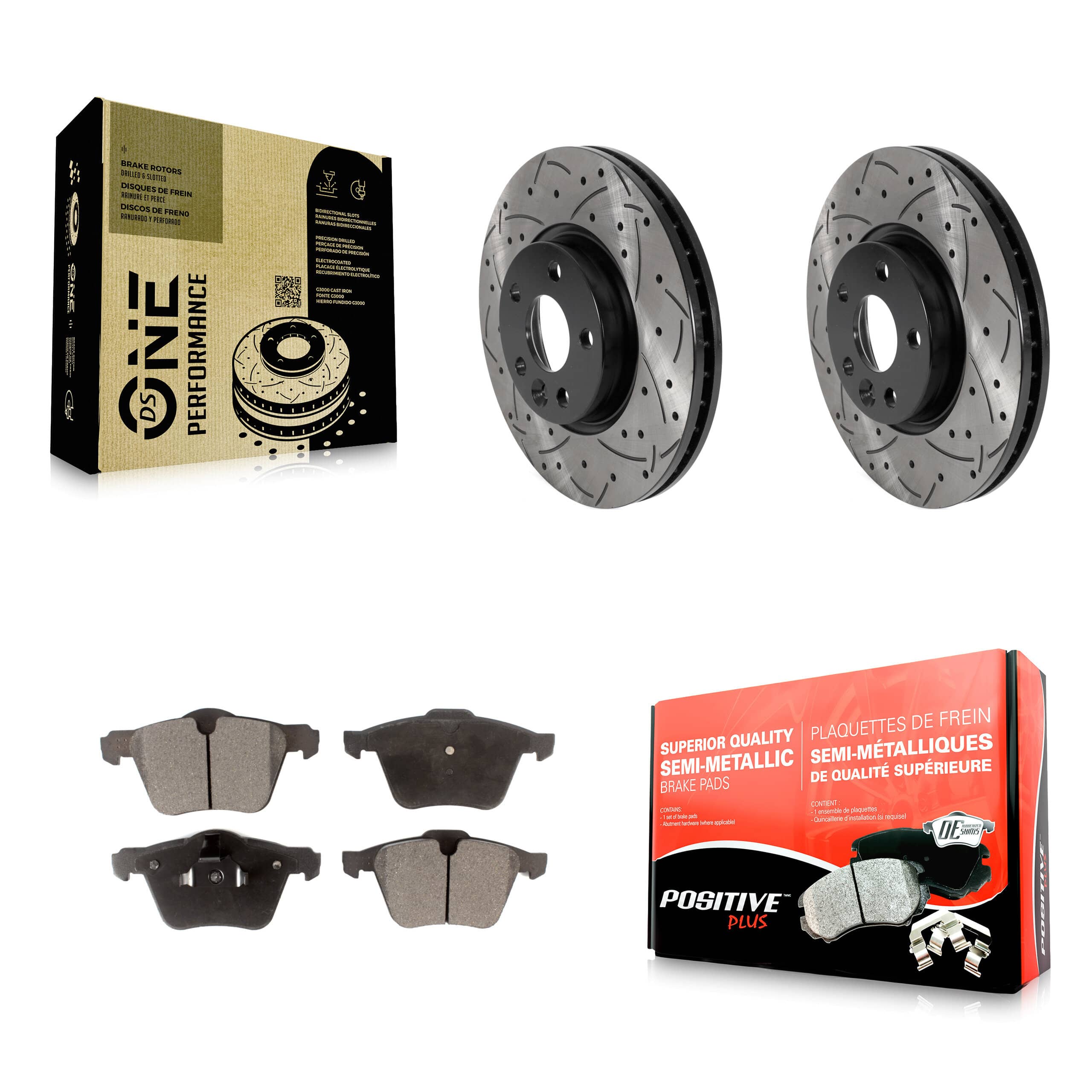 Transit Auto - KDF-100763 - Front Disc Brake Kits