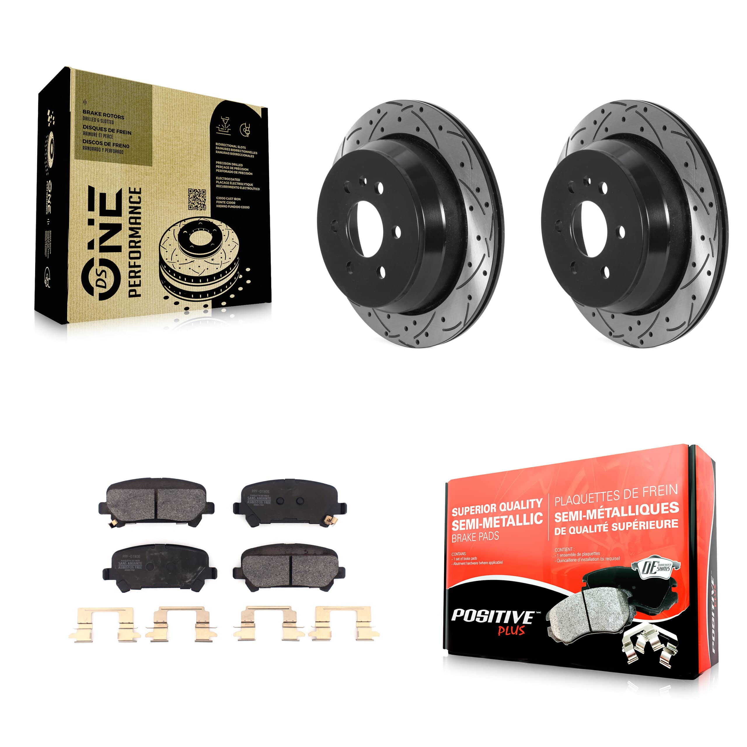 Transit Auto - KDF-100880 - Rear Disc Brake Kits