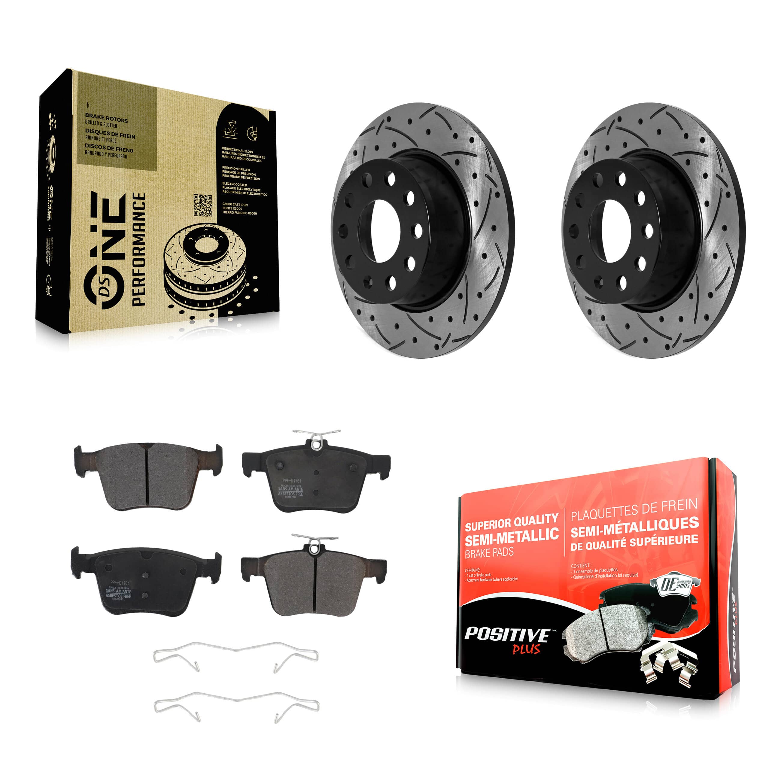 Transit Auto - KDF-101037 - Rear Disc Brake Kits