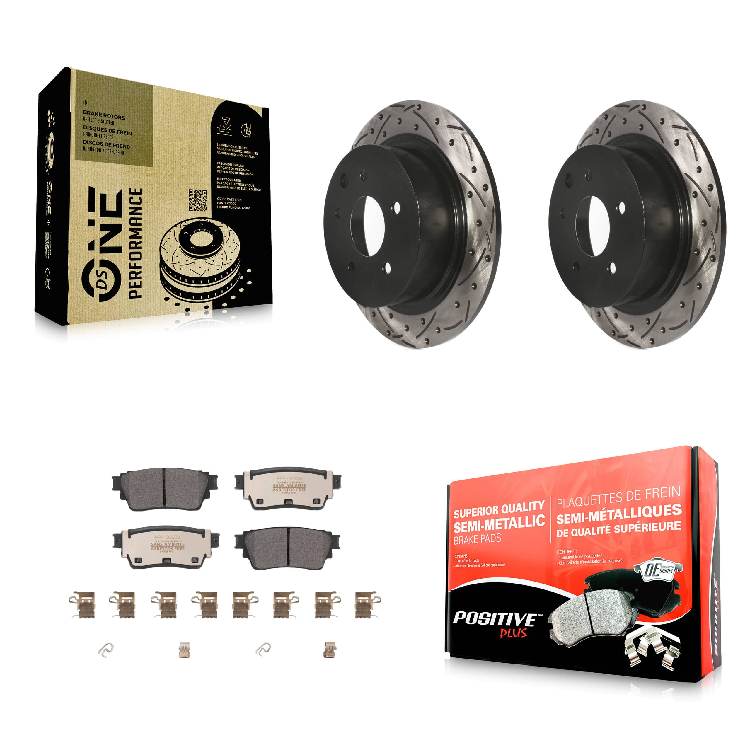 Transit Auto - KDF-101075 - Rear Disc Brake Kits