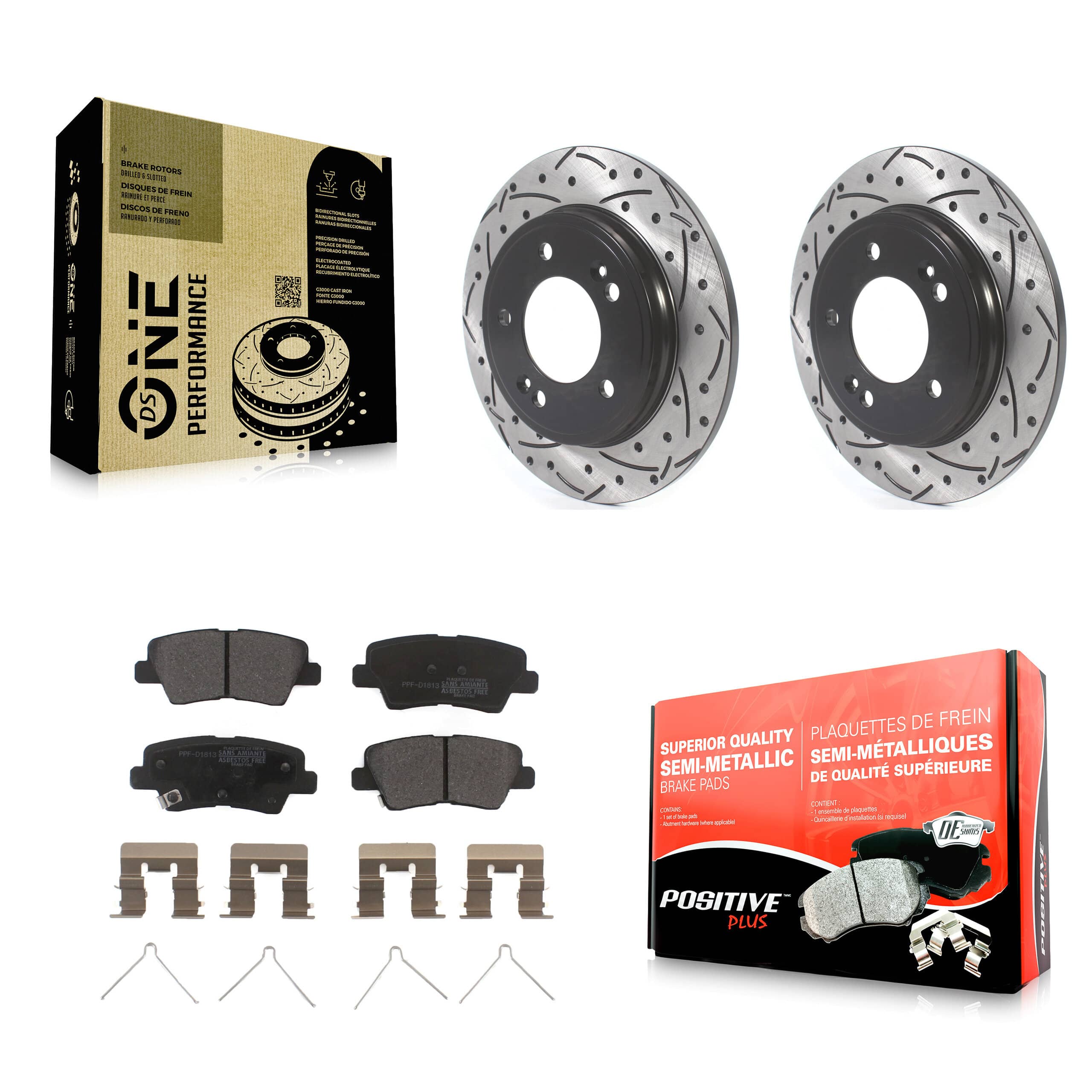 Transit Auto - KDF-101144 - Rear Disc Brake Kits