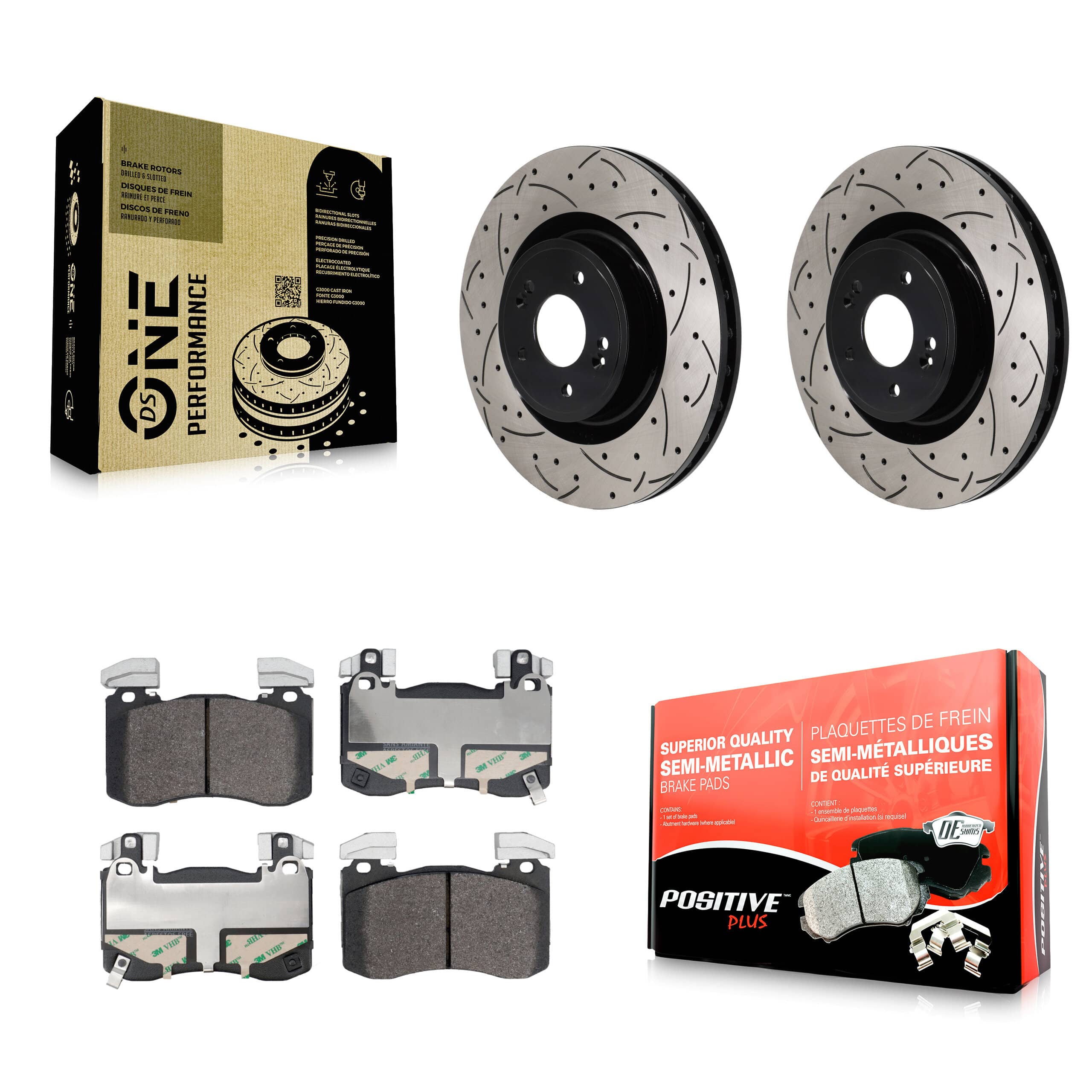 Transit Auto - KDF-101243 - Front Disc Brake Kits