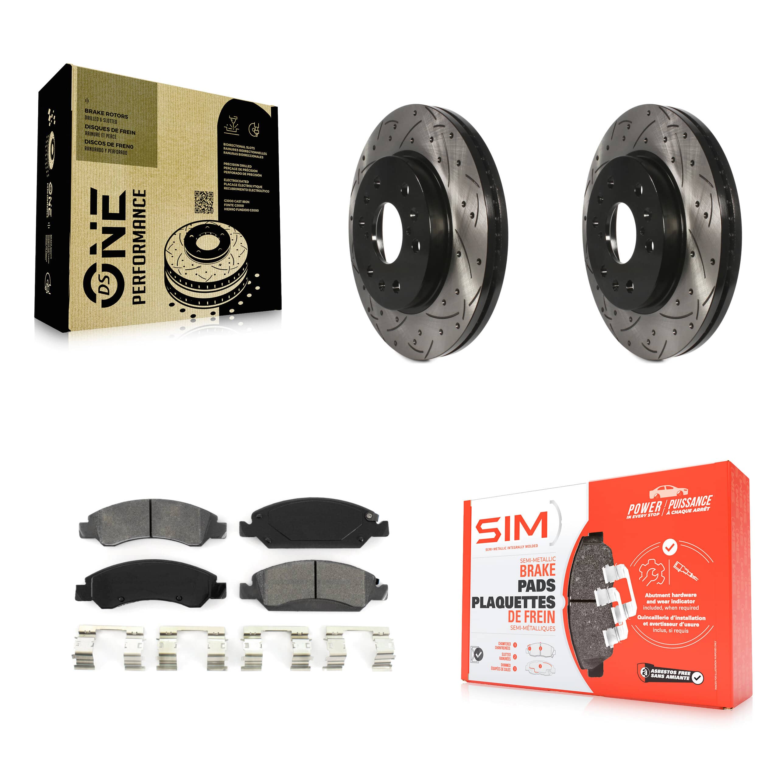 Transit Auto - KDS-100003 - Front Disc Brake Kits