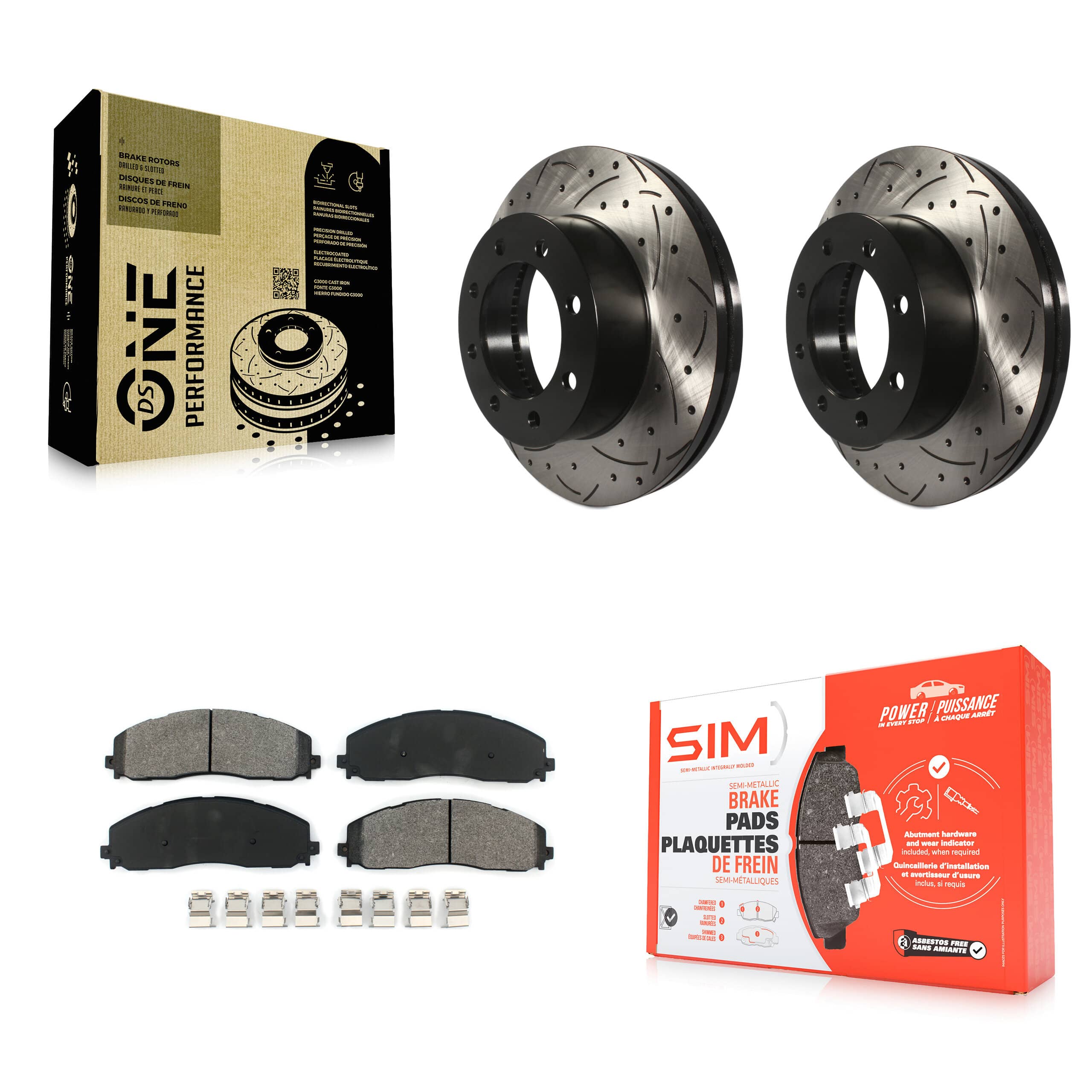 Transit Auto - KDS-100030 - Front Disc Brake Kits