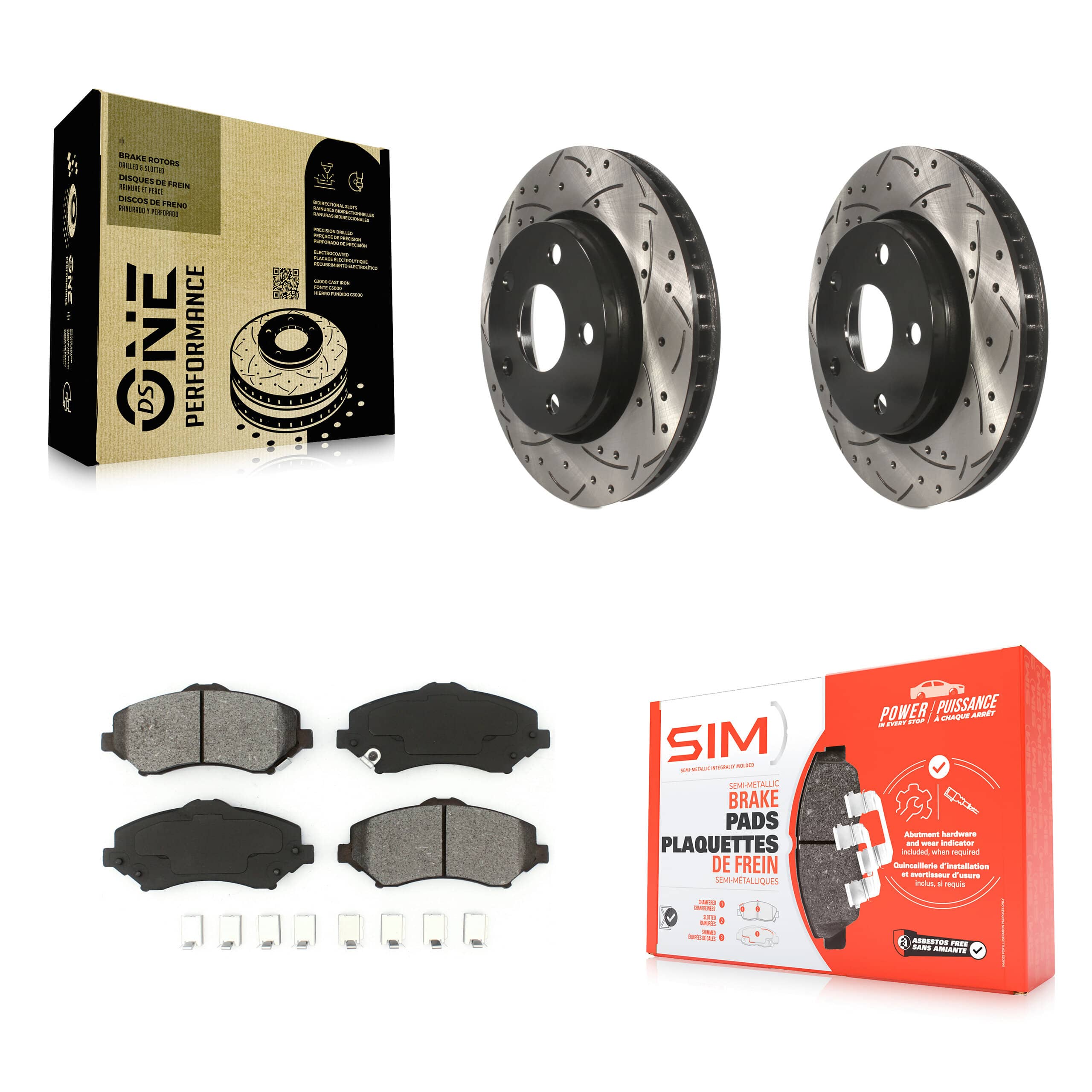 Transit Auto - KDS-100039 - Front Disc Brake Kits