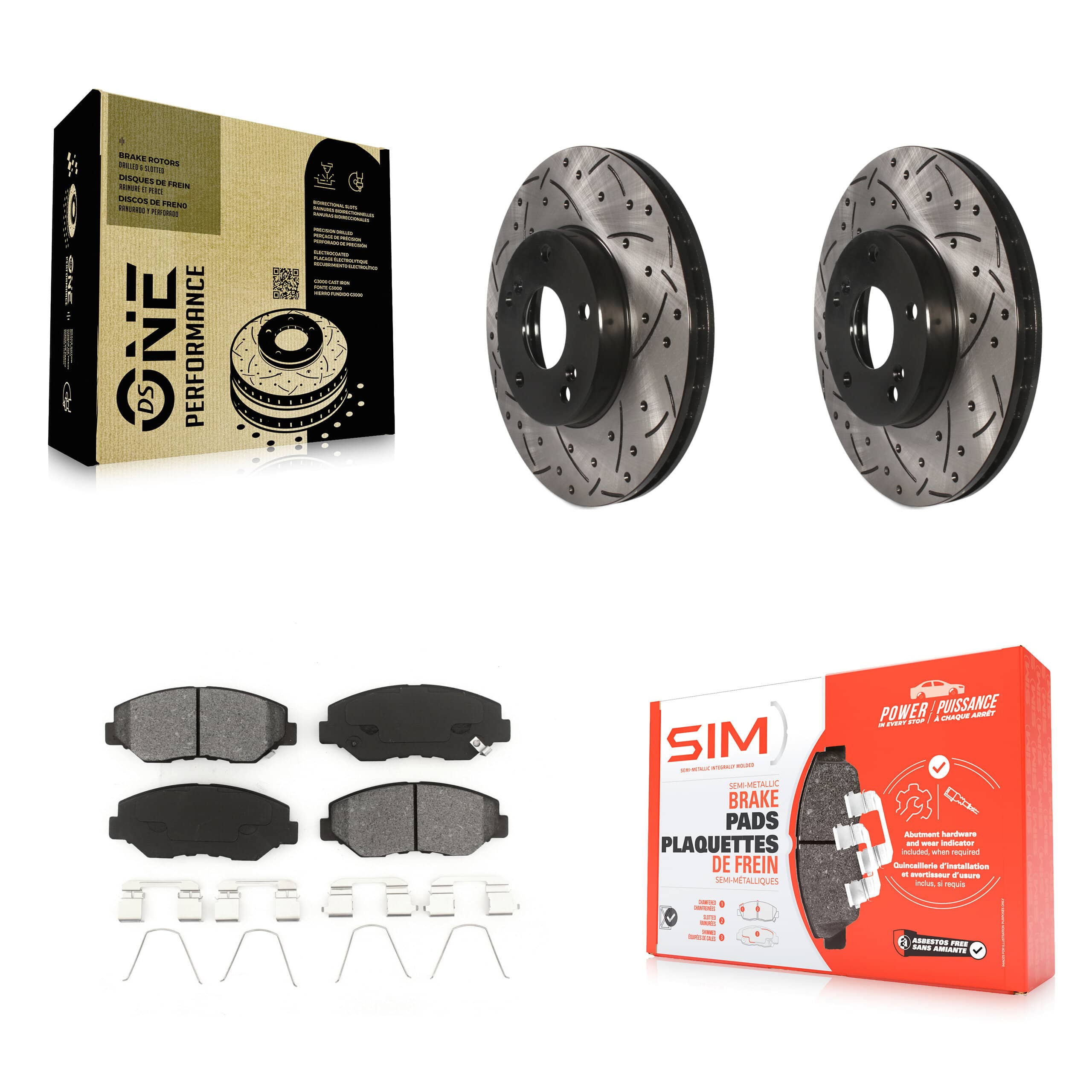 Transit Auto - KDS-100056 - Front Disc Brake Kits
