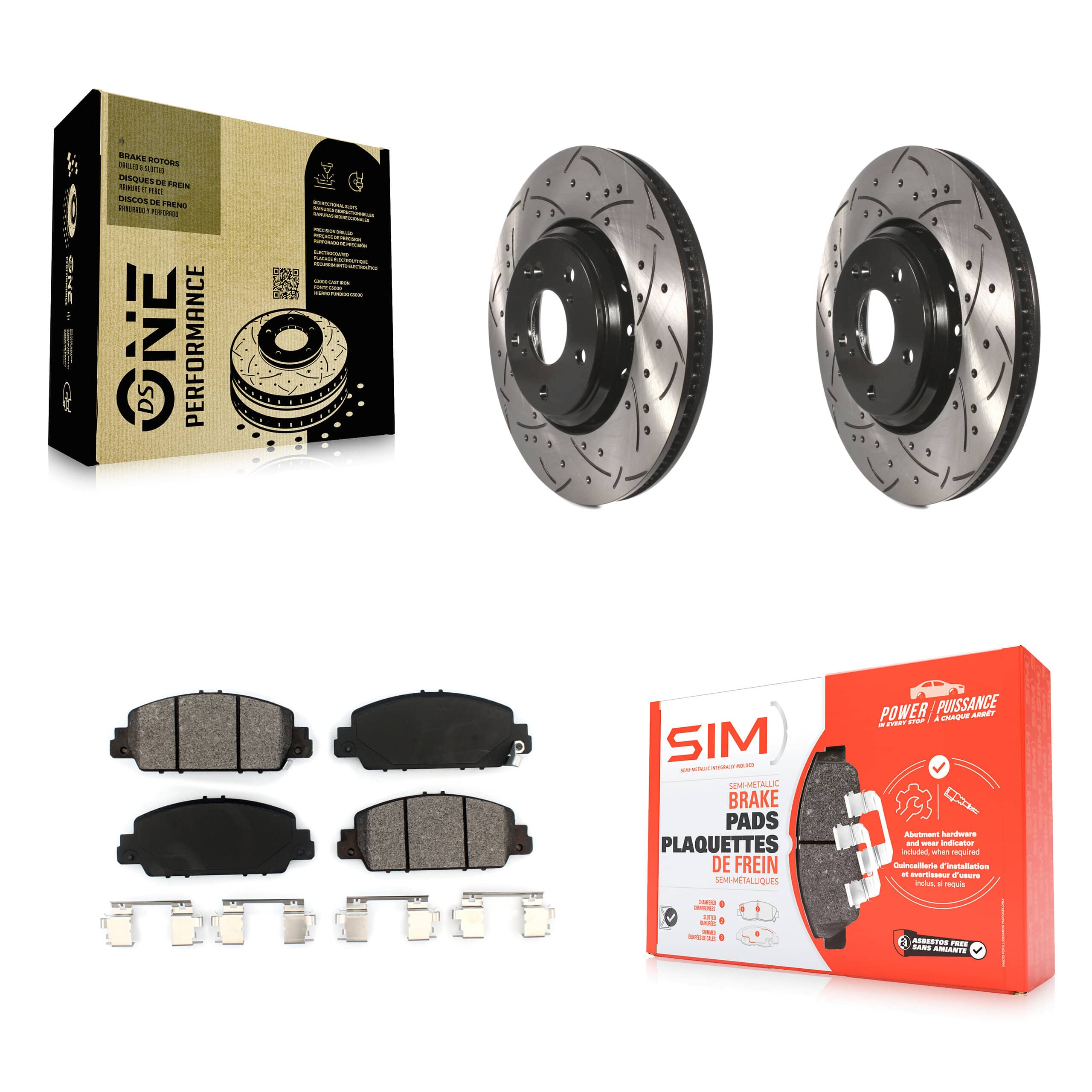 Transit Auto - KDS-100170 - Front Disc Brake Kits