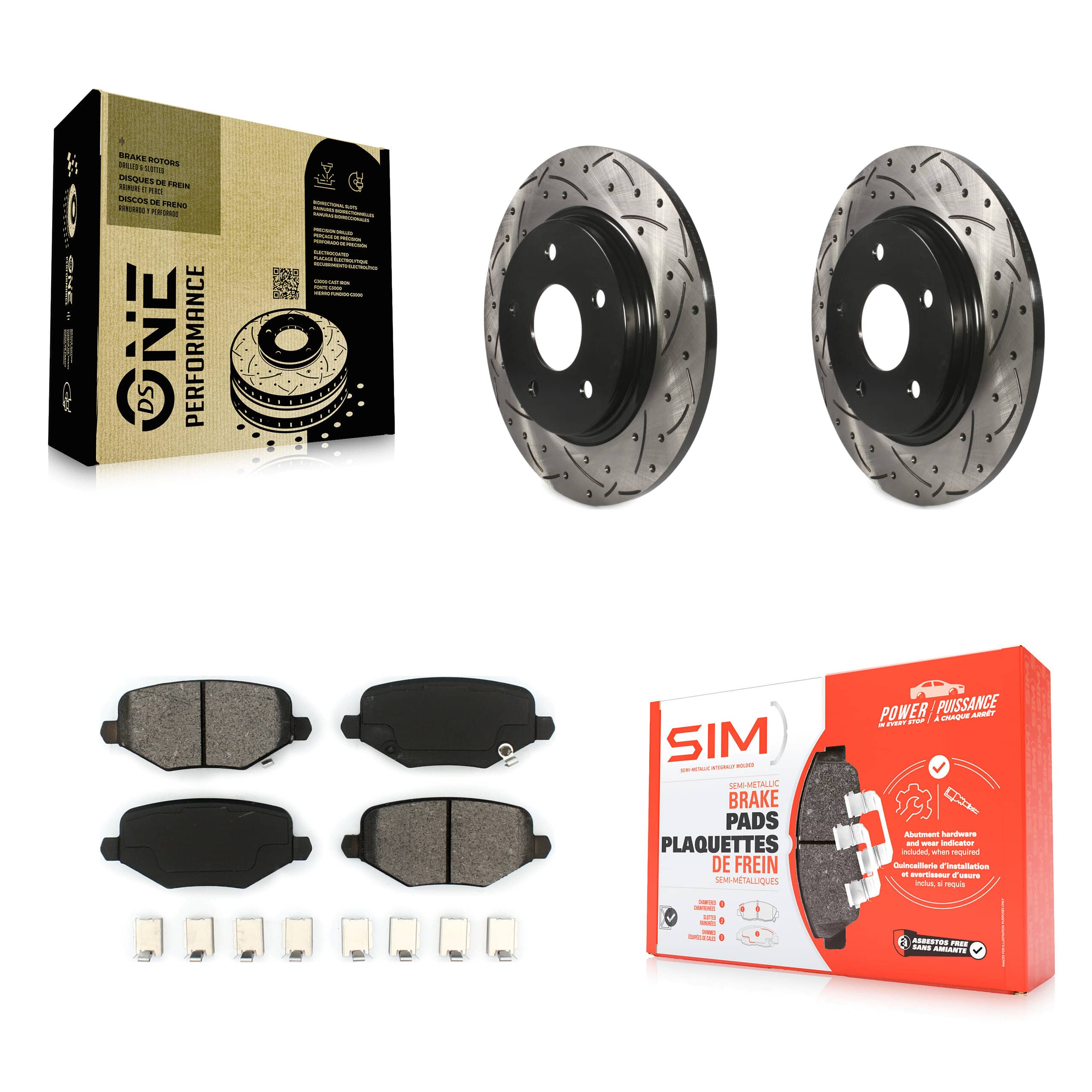 Transit Auto - KDS-100427 - Rear Disc Brake Kits