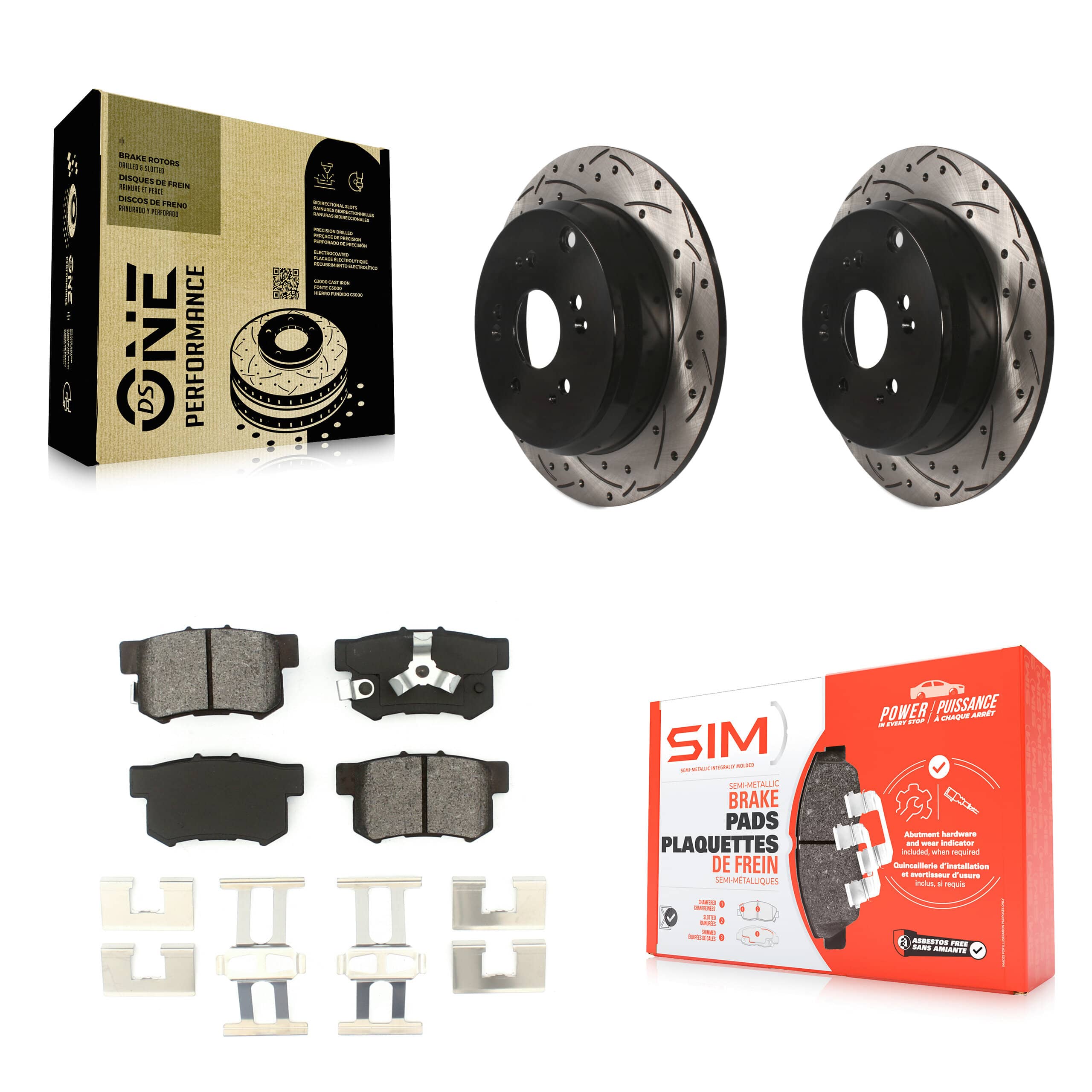 Transit Auto - KDS-100439 - Rear Disc Brake Kits