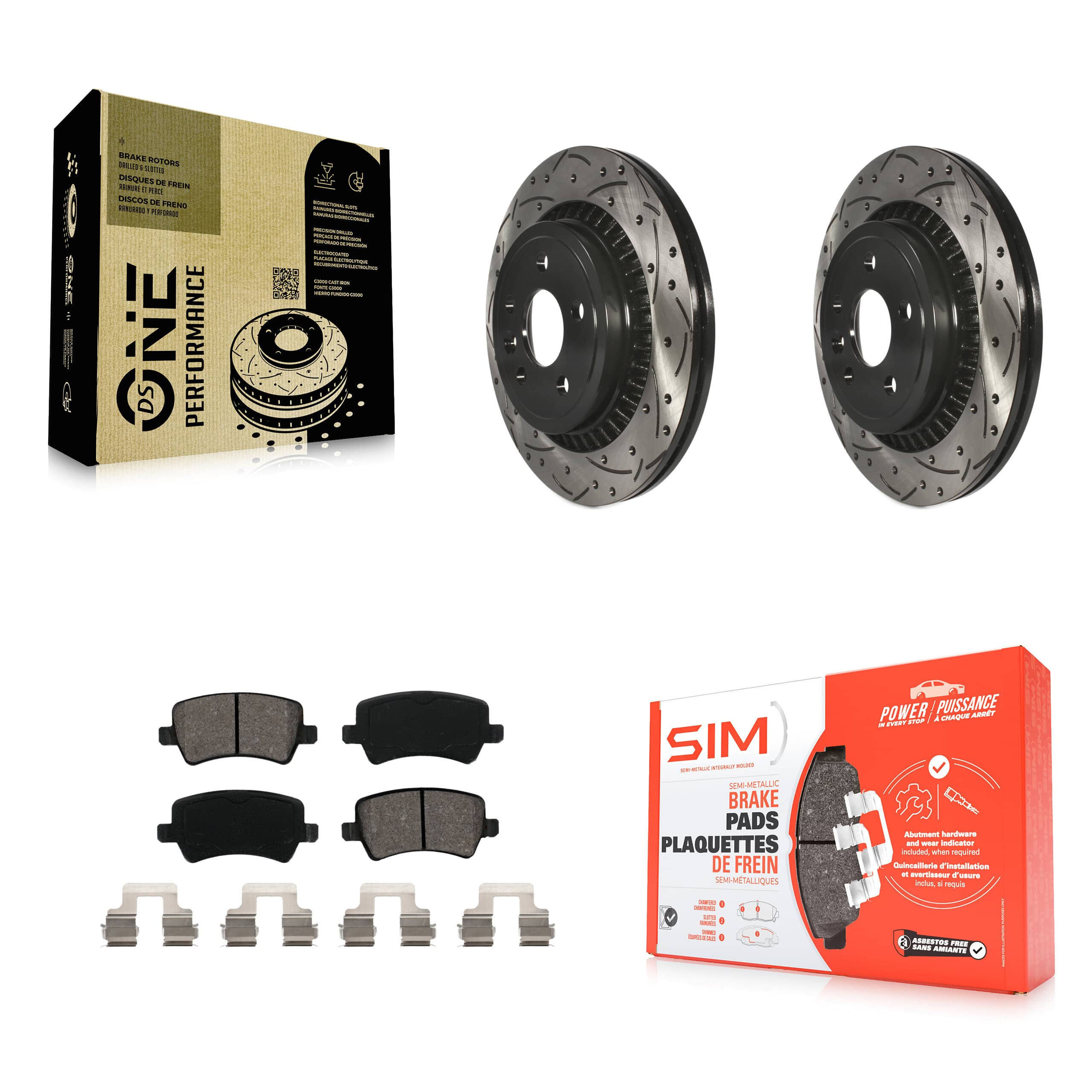 Transit Auto - KDS-100468 - Rear Disc Brake Kits
