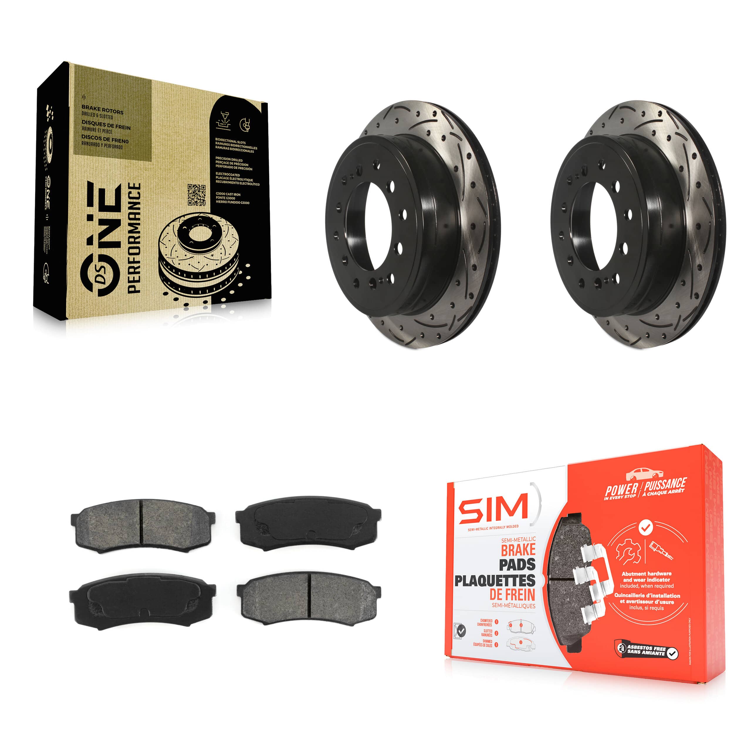 Transit Auto - KDS-100469 - Rear Disc Brake Kits
