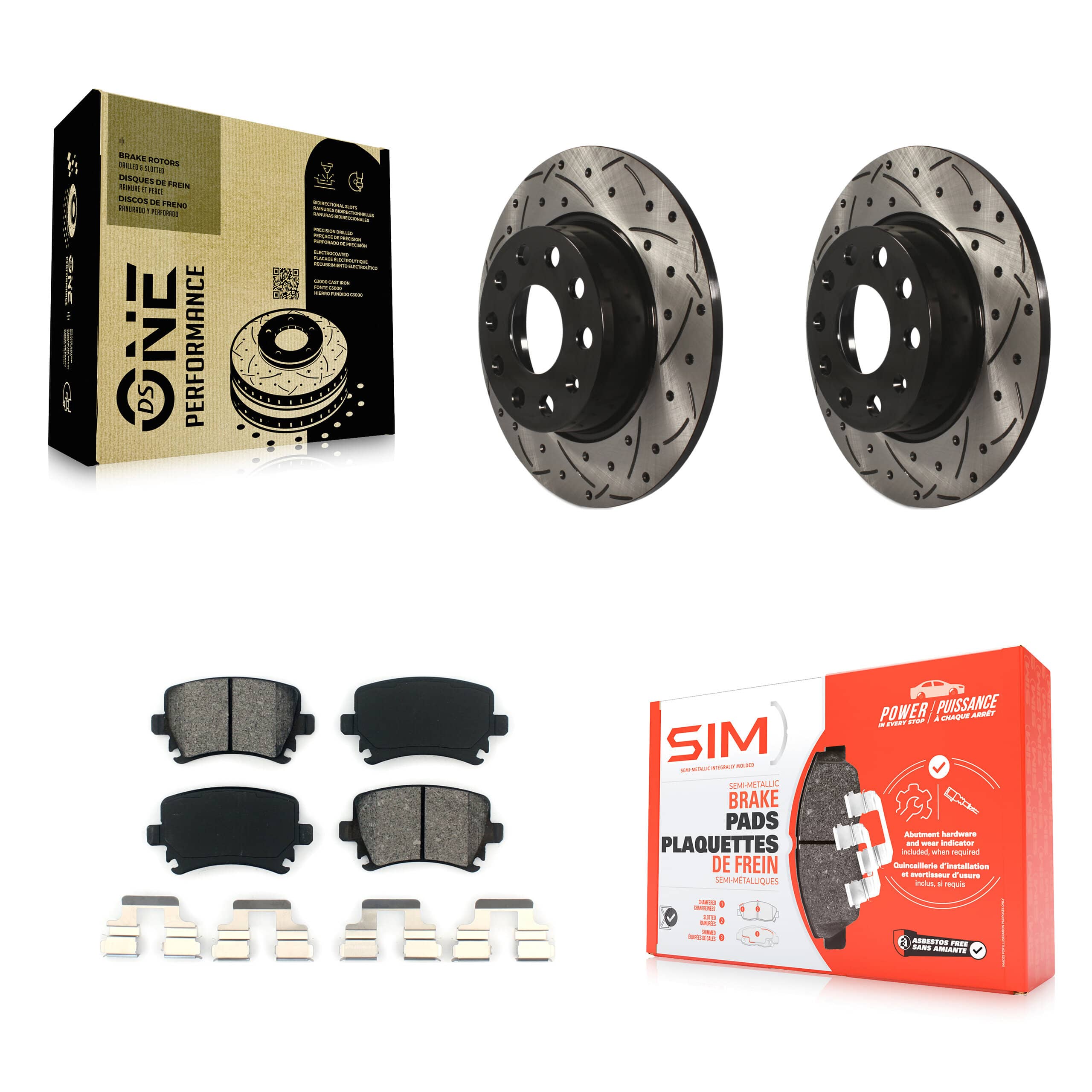 Transit Auto - KDS-100473 - Rear Disc Brake Kits