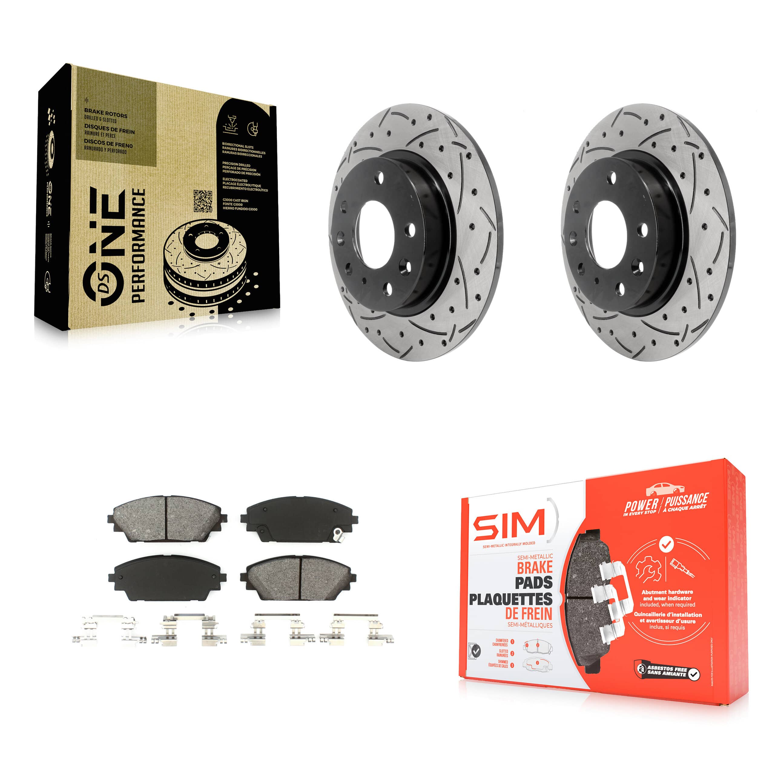 Transit Auto - KDS-100494 - Rear Disc Brake Kits
