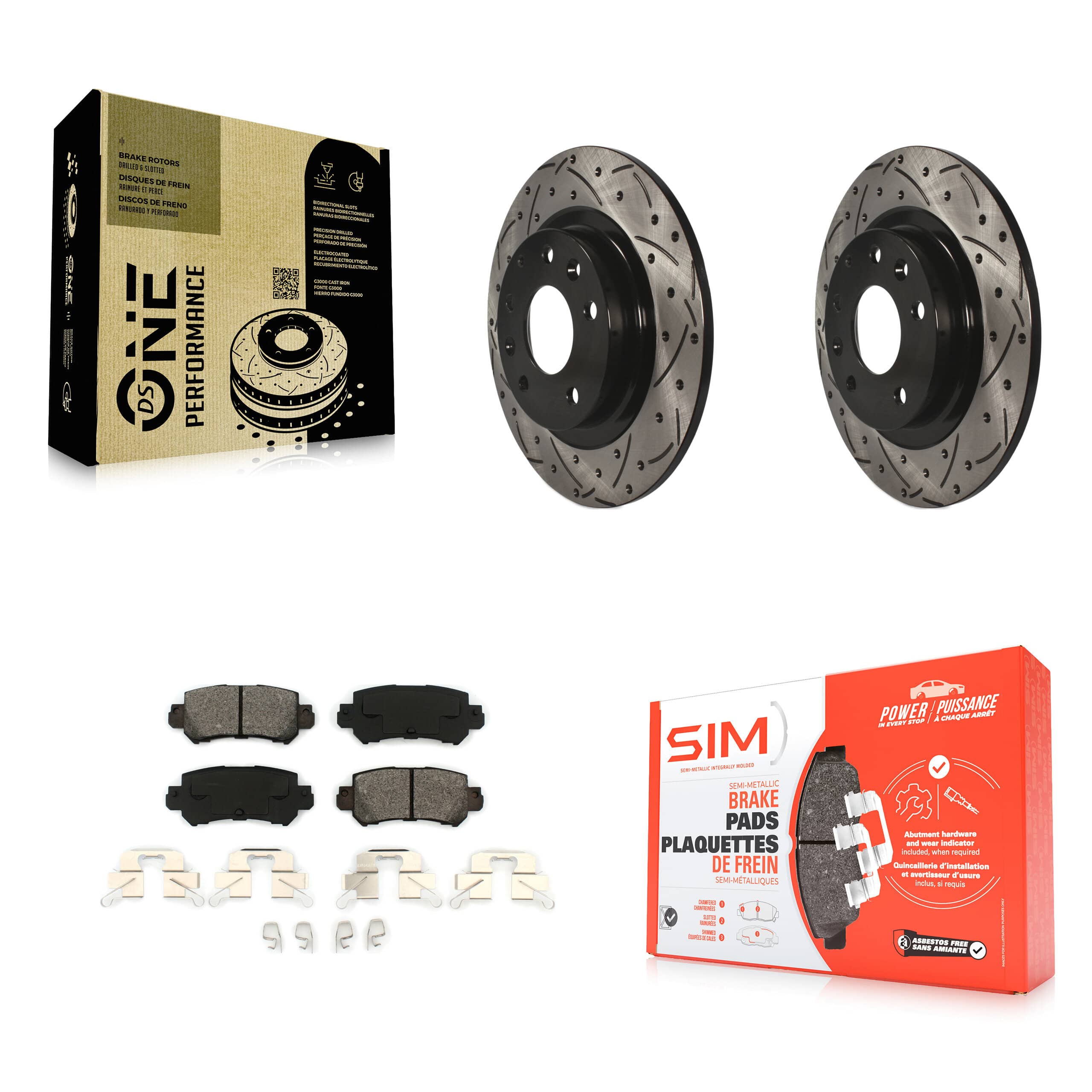 Transit Auto - KDS-100495 - Rear Disc Brake Kits