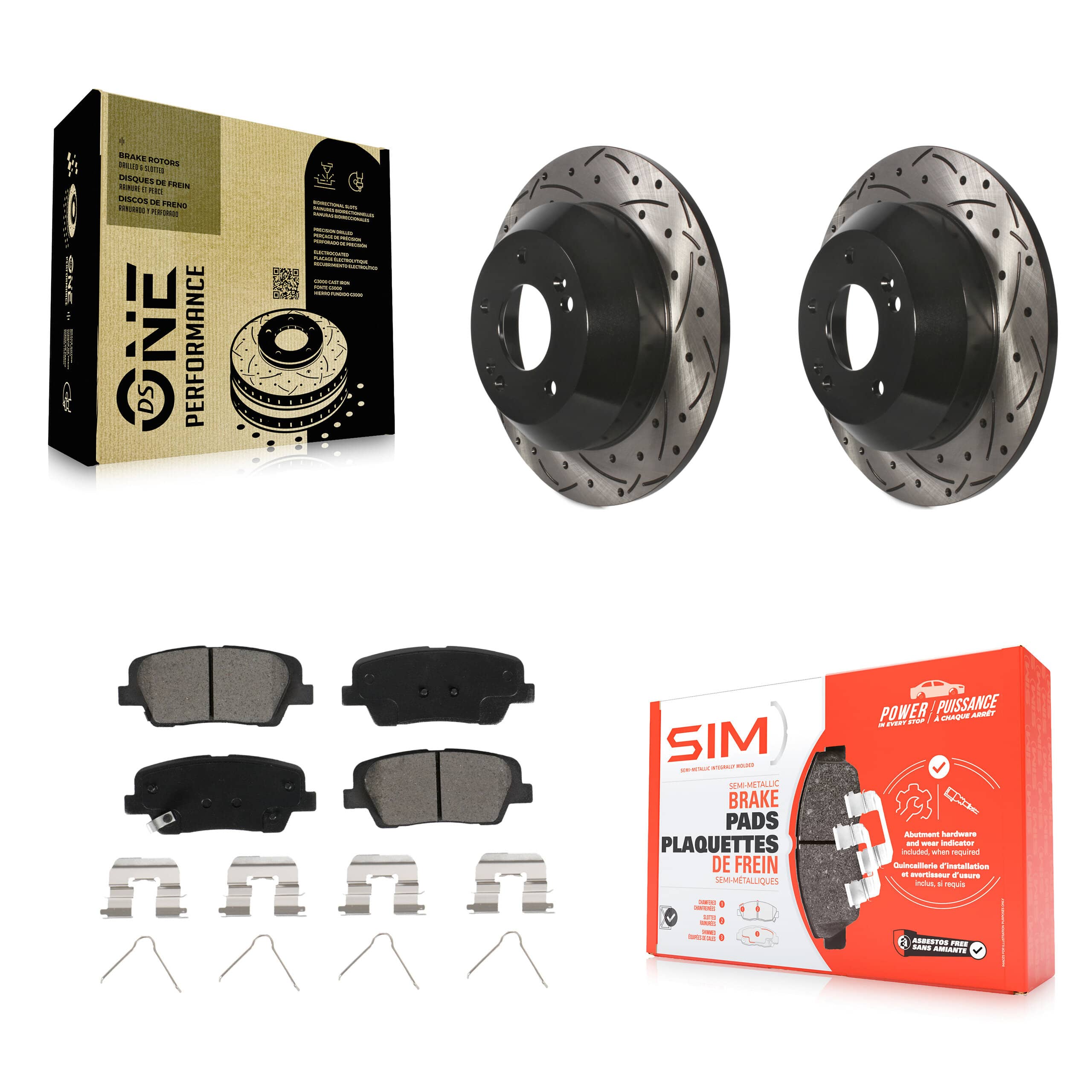 Transit Auto - KDS-100506 - Rear Disc Brake Kits