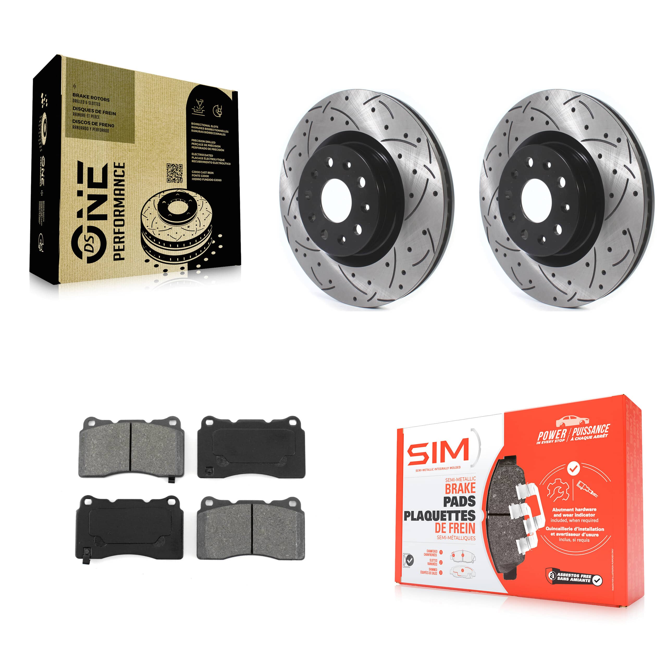 Transit Auto - KDS-100558 - Front Disc Brake Kits