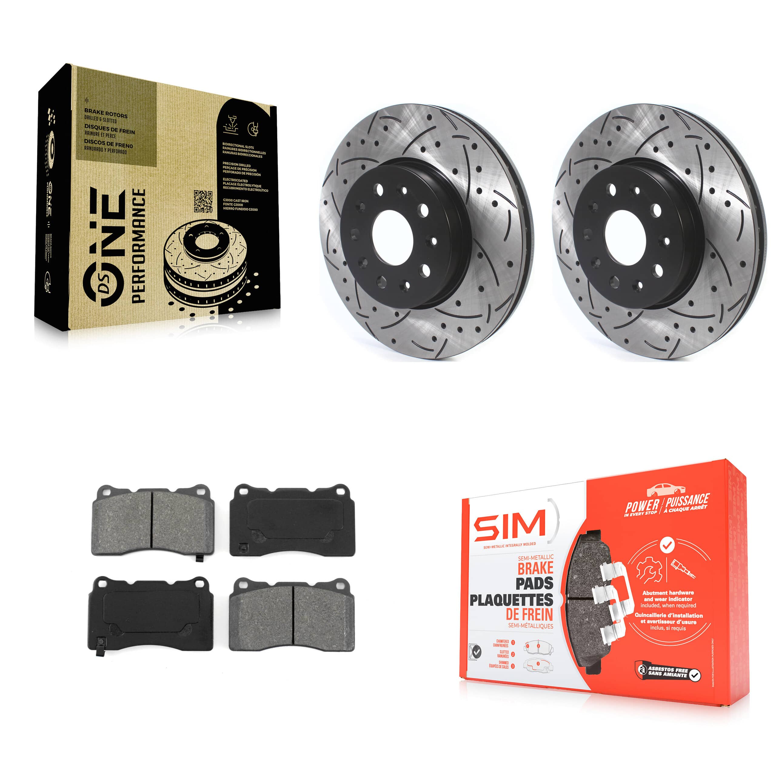 Transit Auto - KDS-100559 - Front Disc Brake Kits