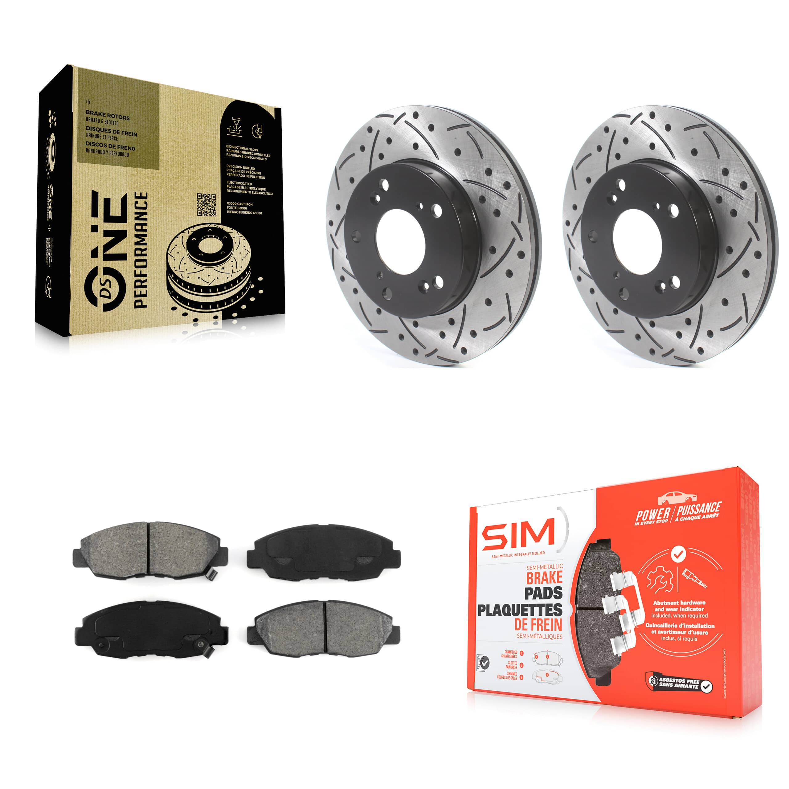 Transit Auto - KDS-100674 - Front Disc Brake Kits