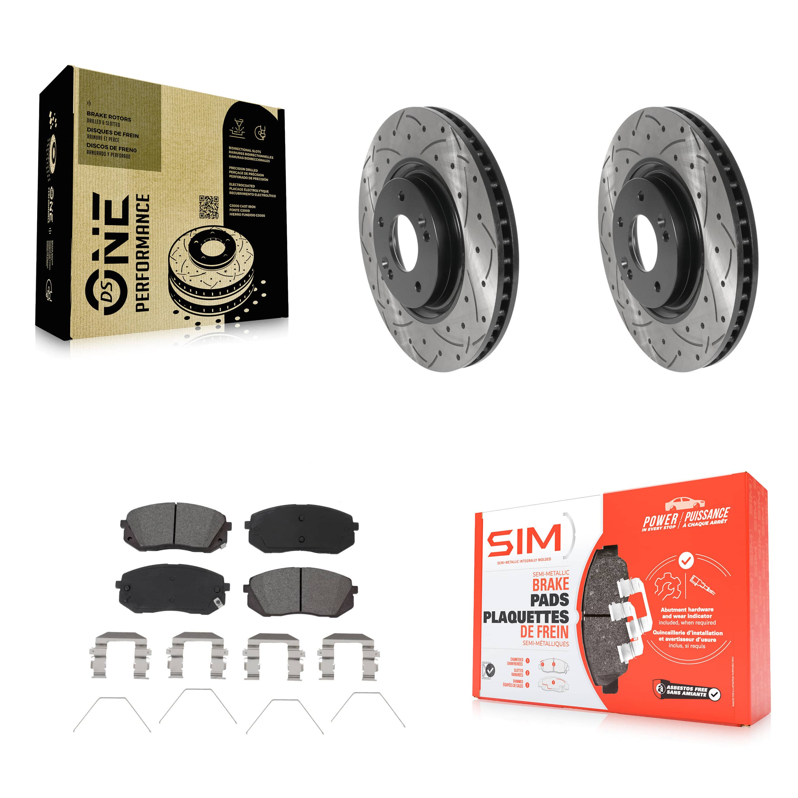 Transit Auto - KDS-100696 - Front Disc Brake Kits