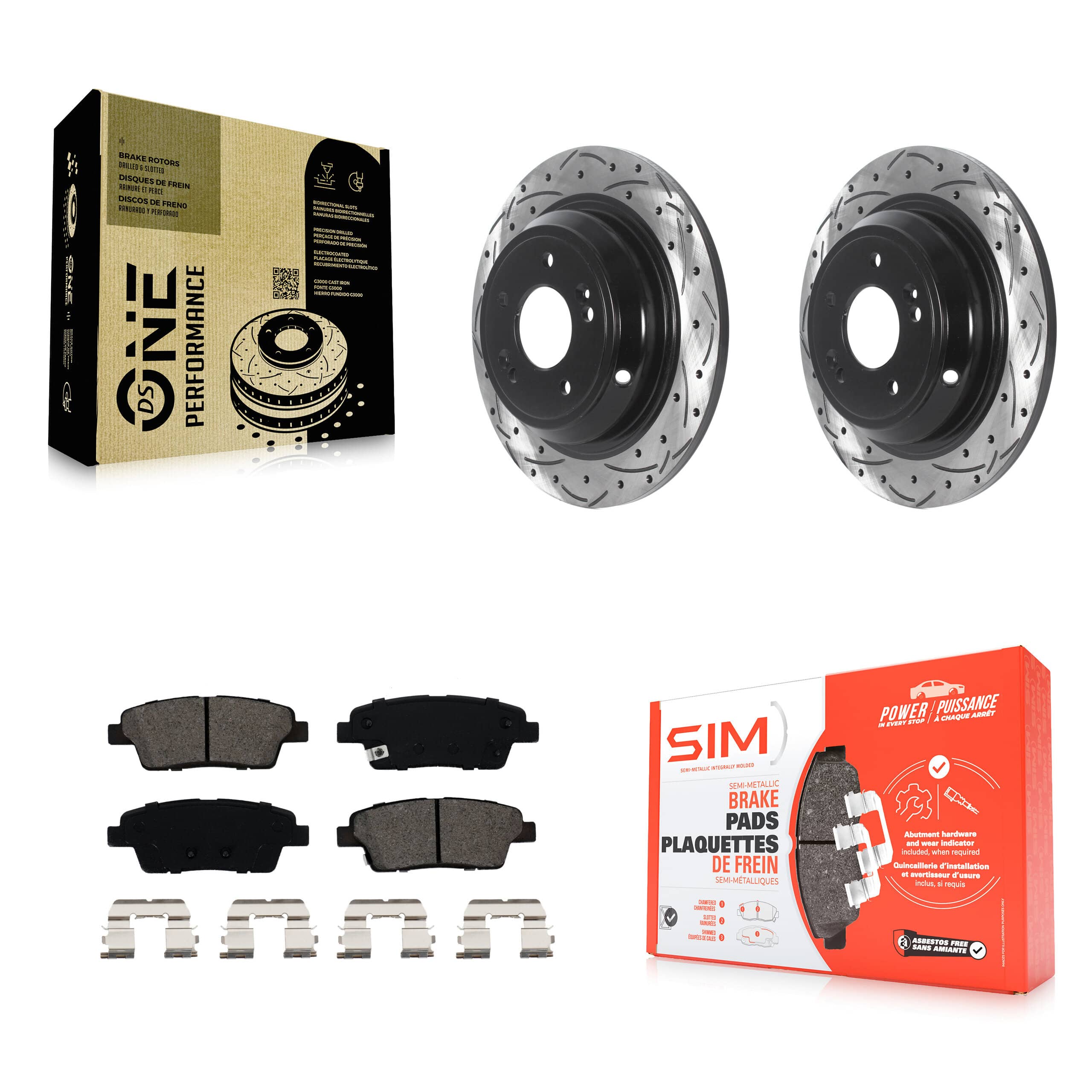 Transit Auto - KDS-100811 - Rear Disc Brake Kits