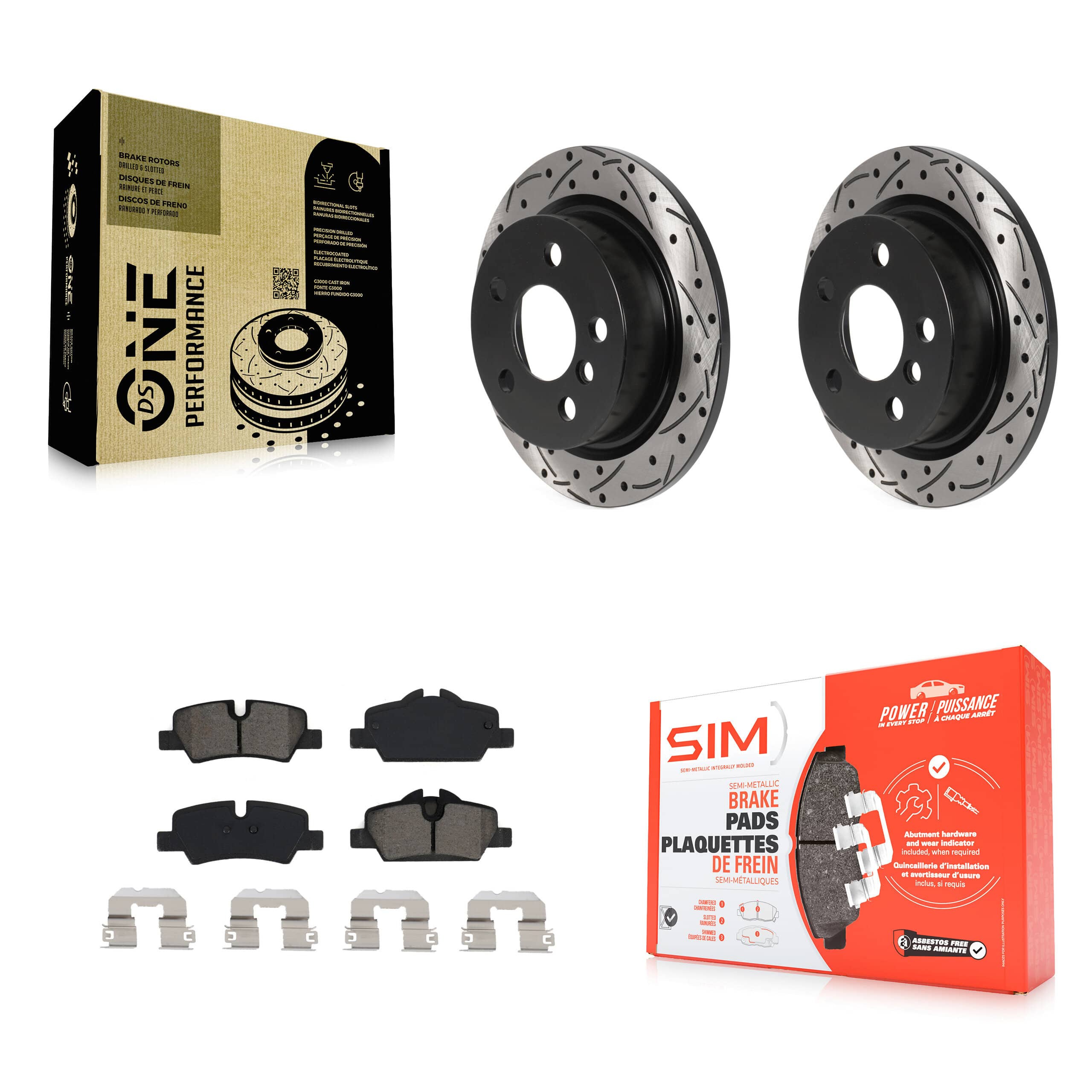 Transit Auto - KDS-100829 - Rear Disc Brake Kits