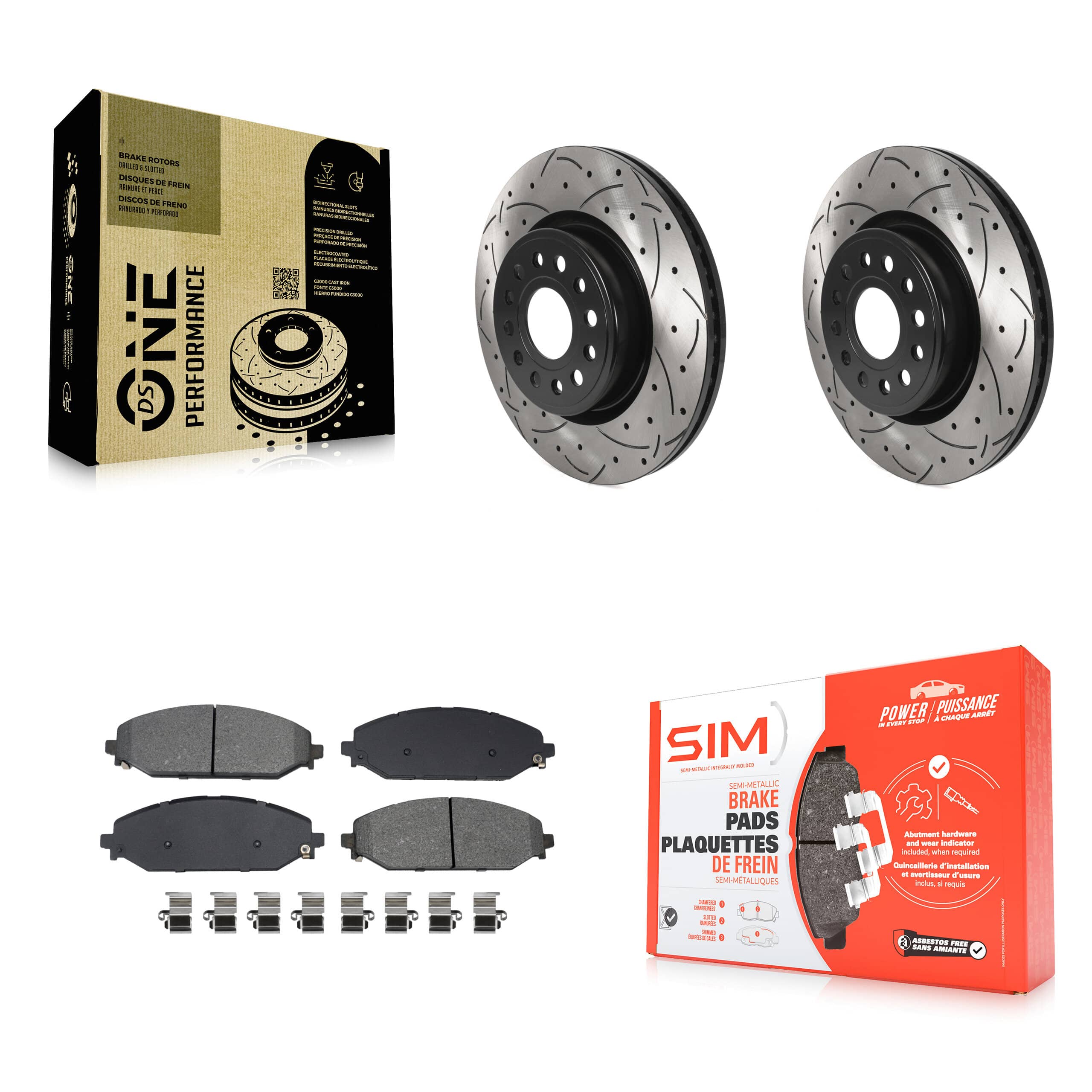 Transit Auto - KDS-100906 - Front Disc Brake Kits