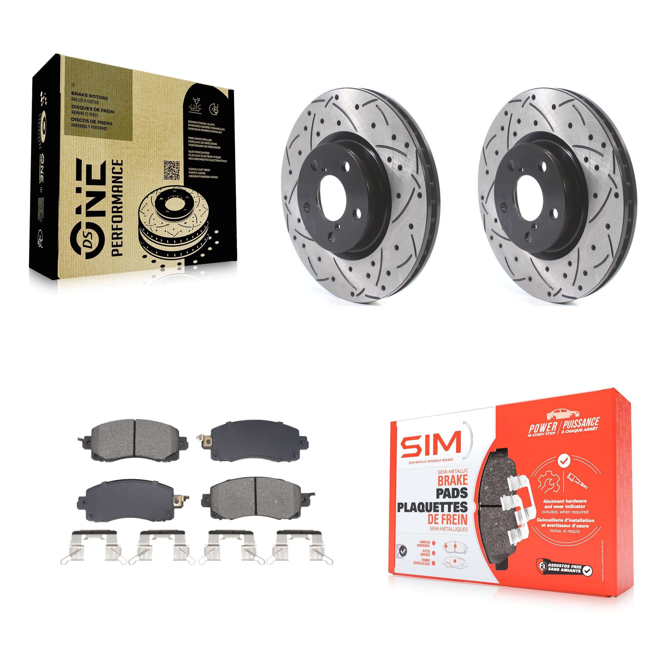 Transit Auto - KDS-101022 - Front Disc Brake Kits
