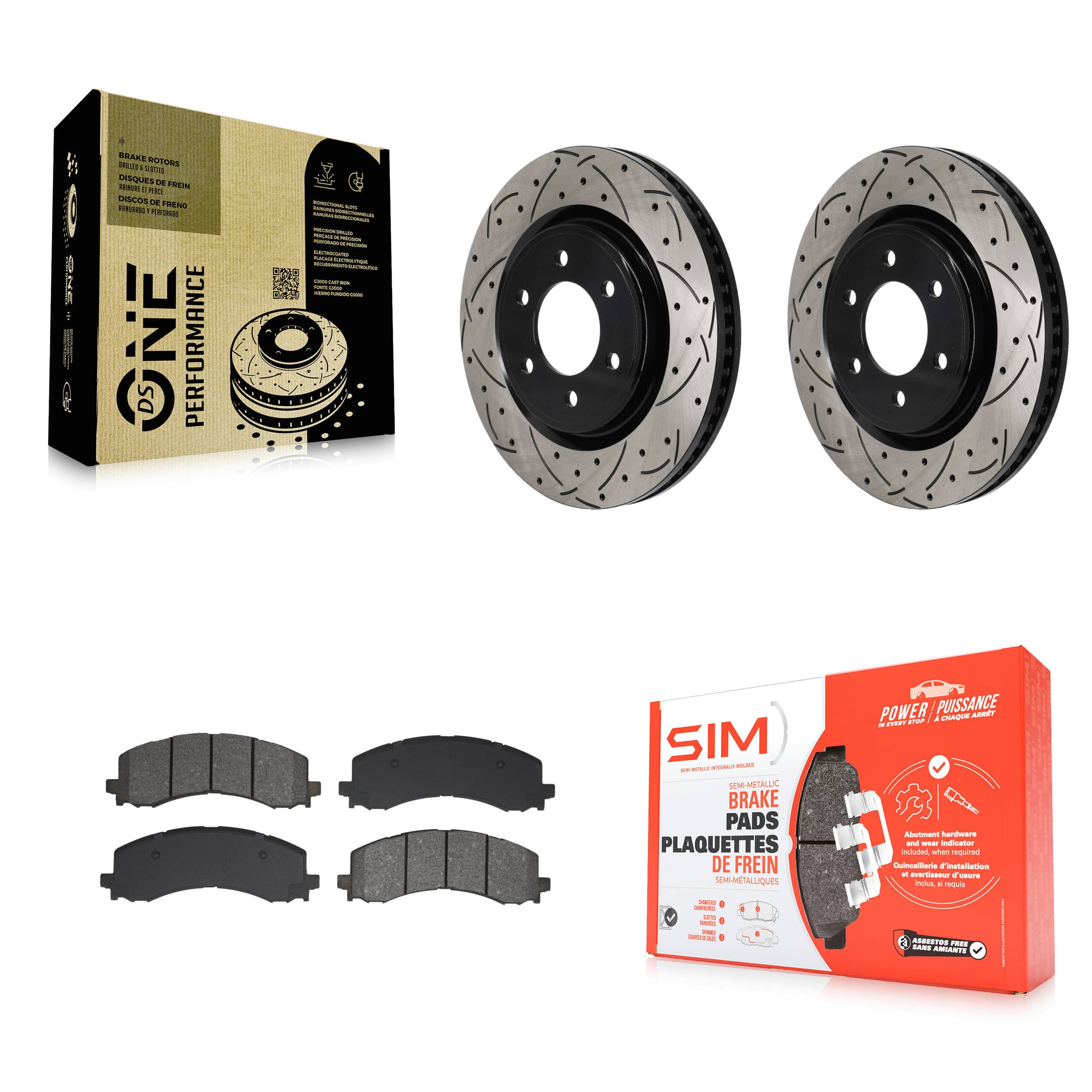Transit Auto - KDS-101111 - Front Disc Brake Kits