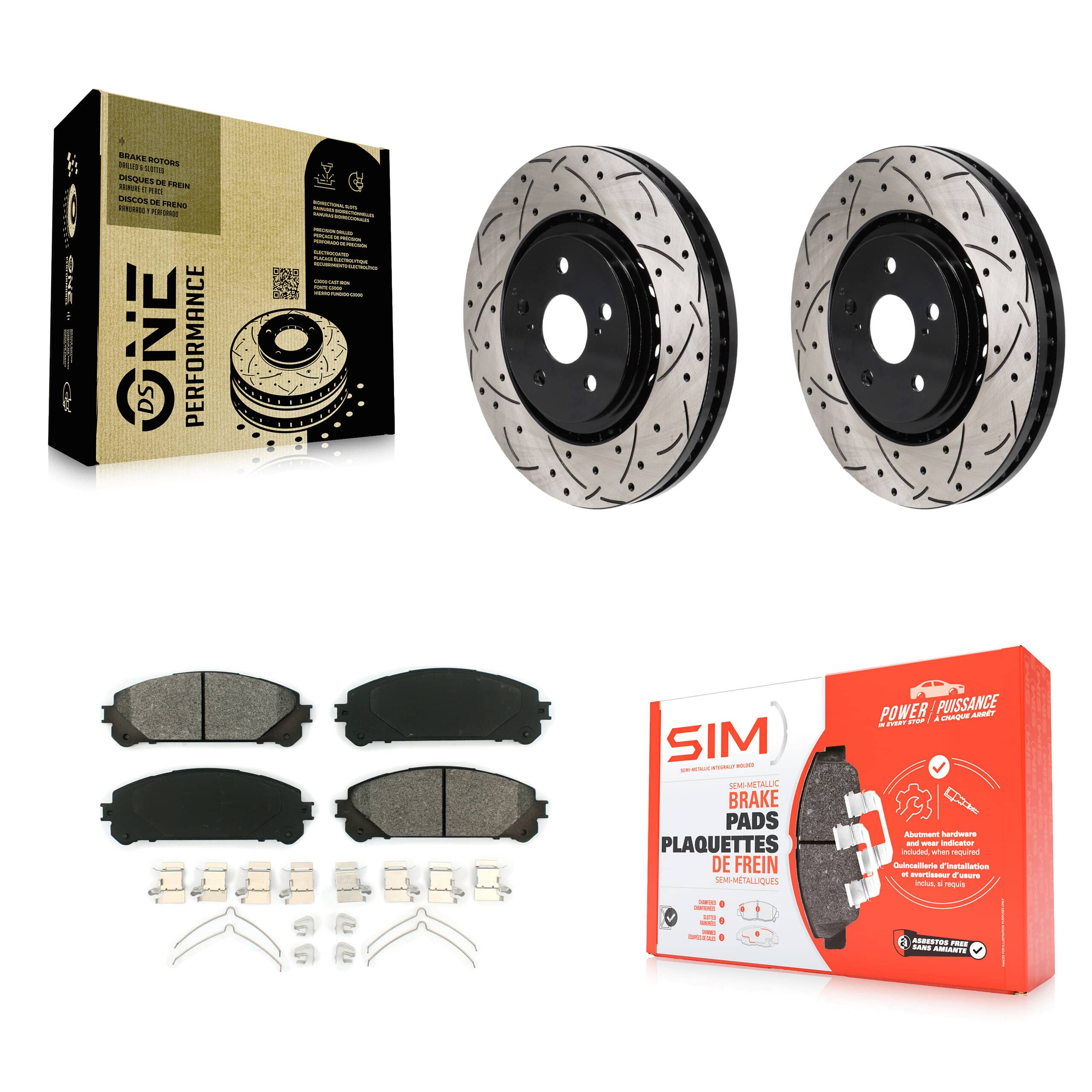 Transit Auto - KDS-101115 - Front Disc Brake Kits