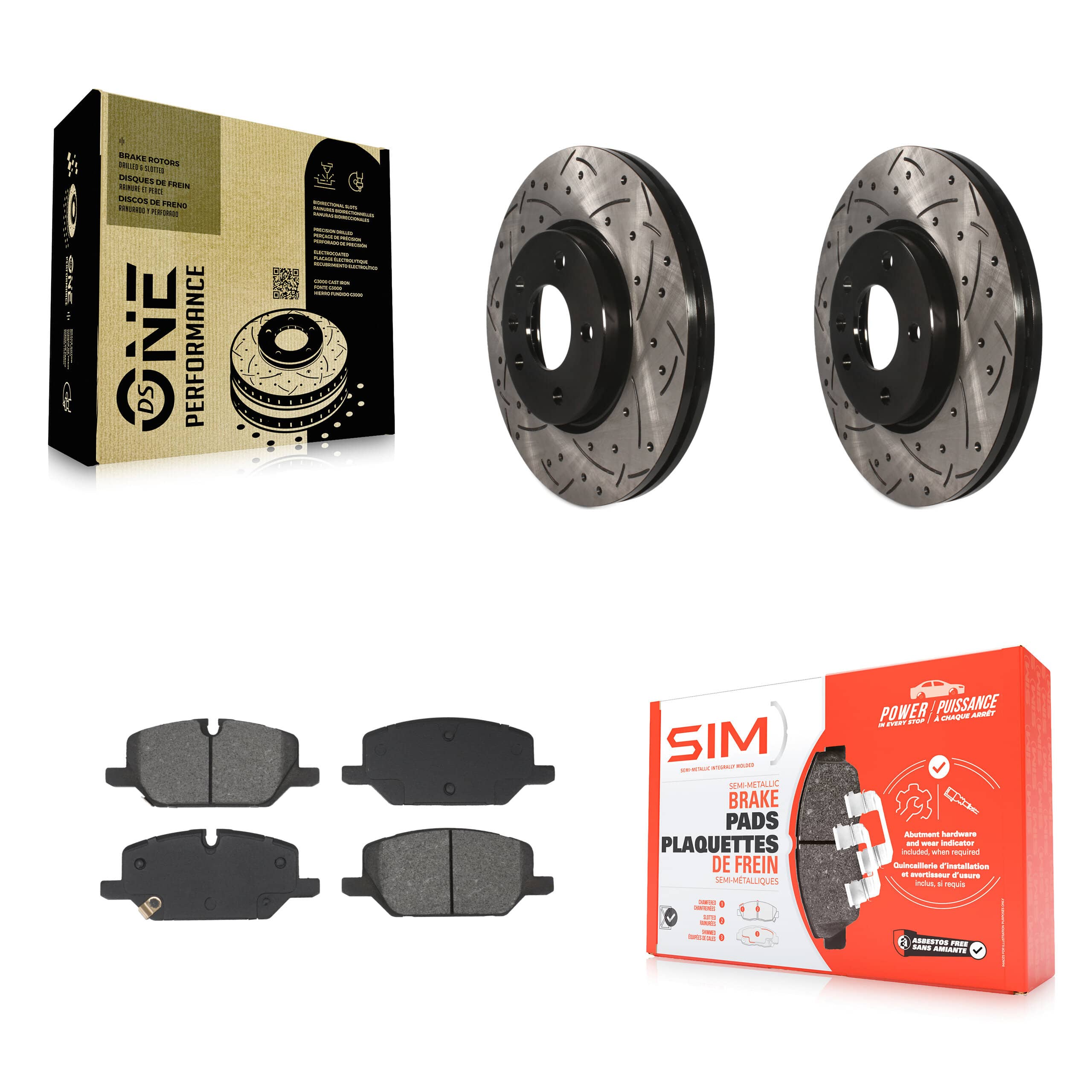 Transit Auto - KDS-101120 - Front Disc Brake Kits