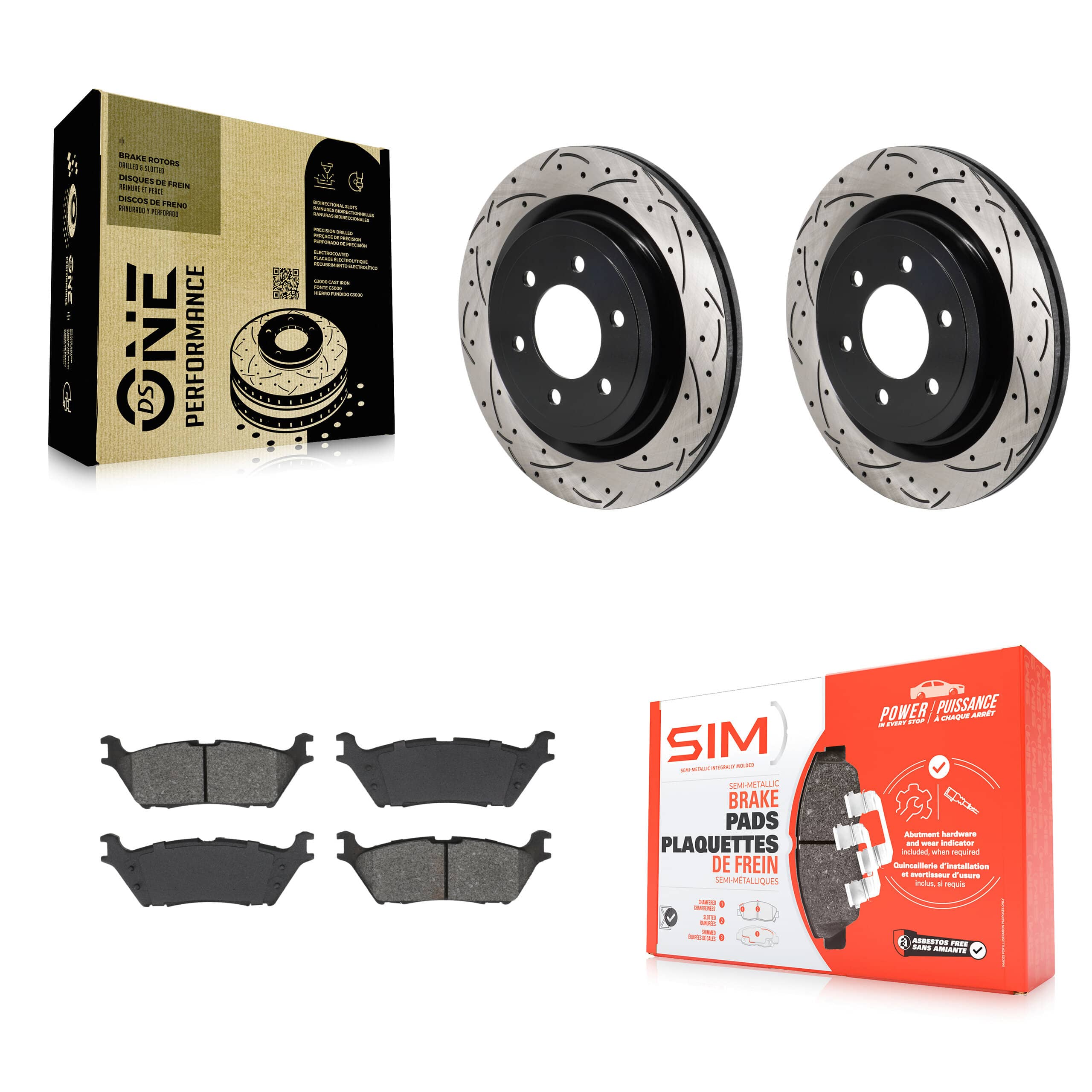 Transit Auto - KDS-101179 - Rear Disc Brake Kits