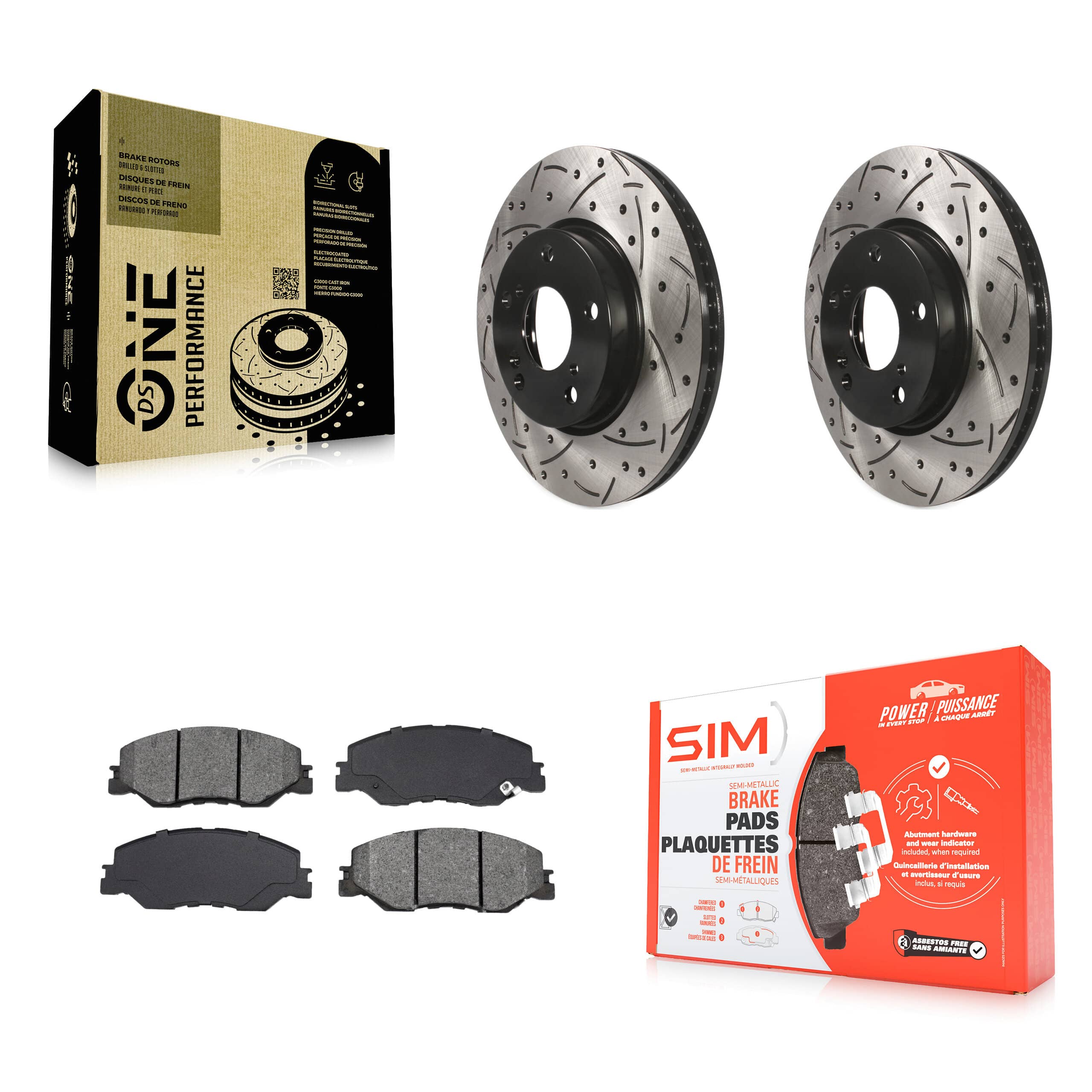 Transit Auto - KDS-101194 - Front Disc Brake Kits