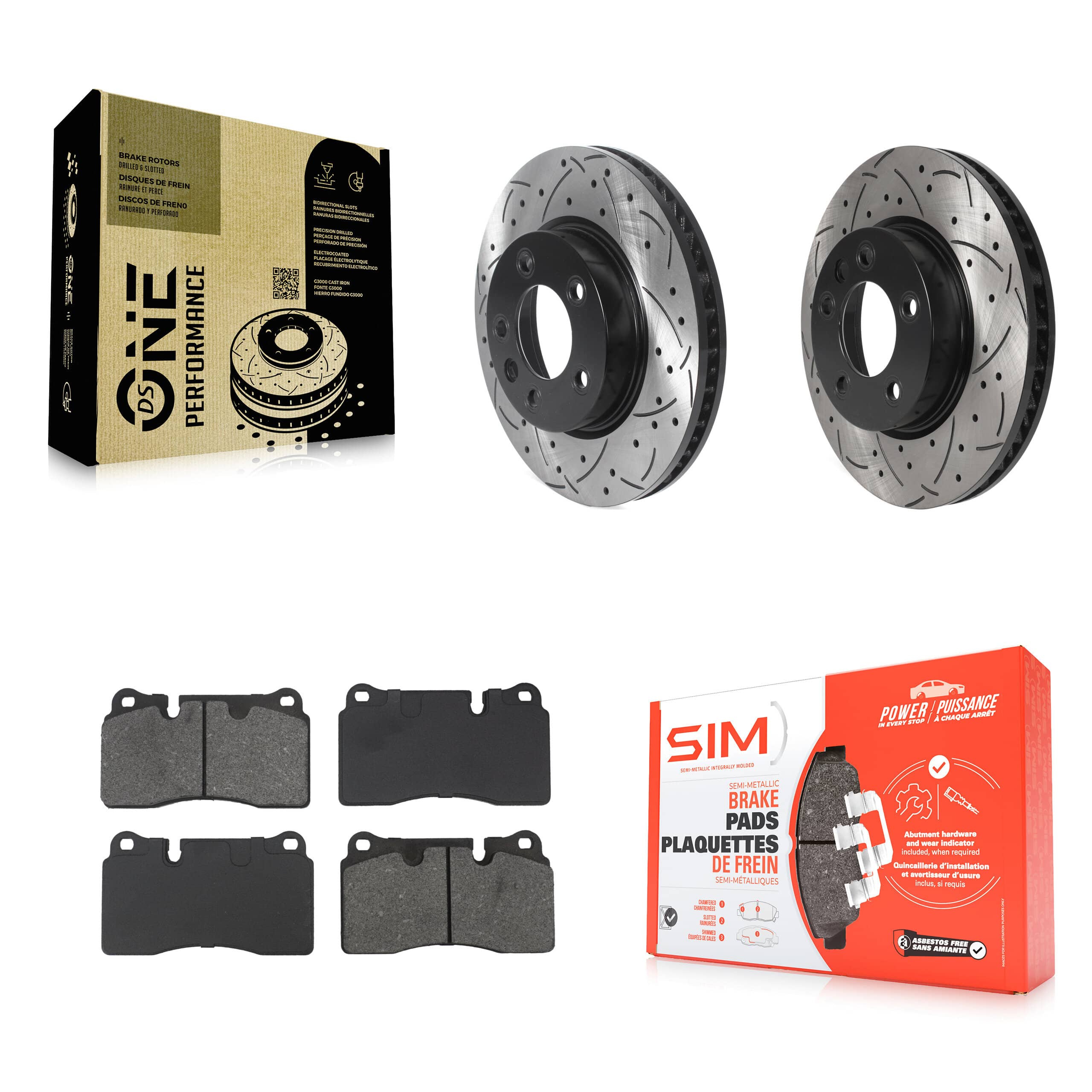 Transit Auto - KDS-101203 - Front Disc Brake Kits