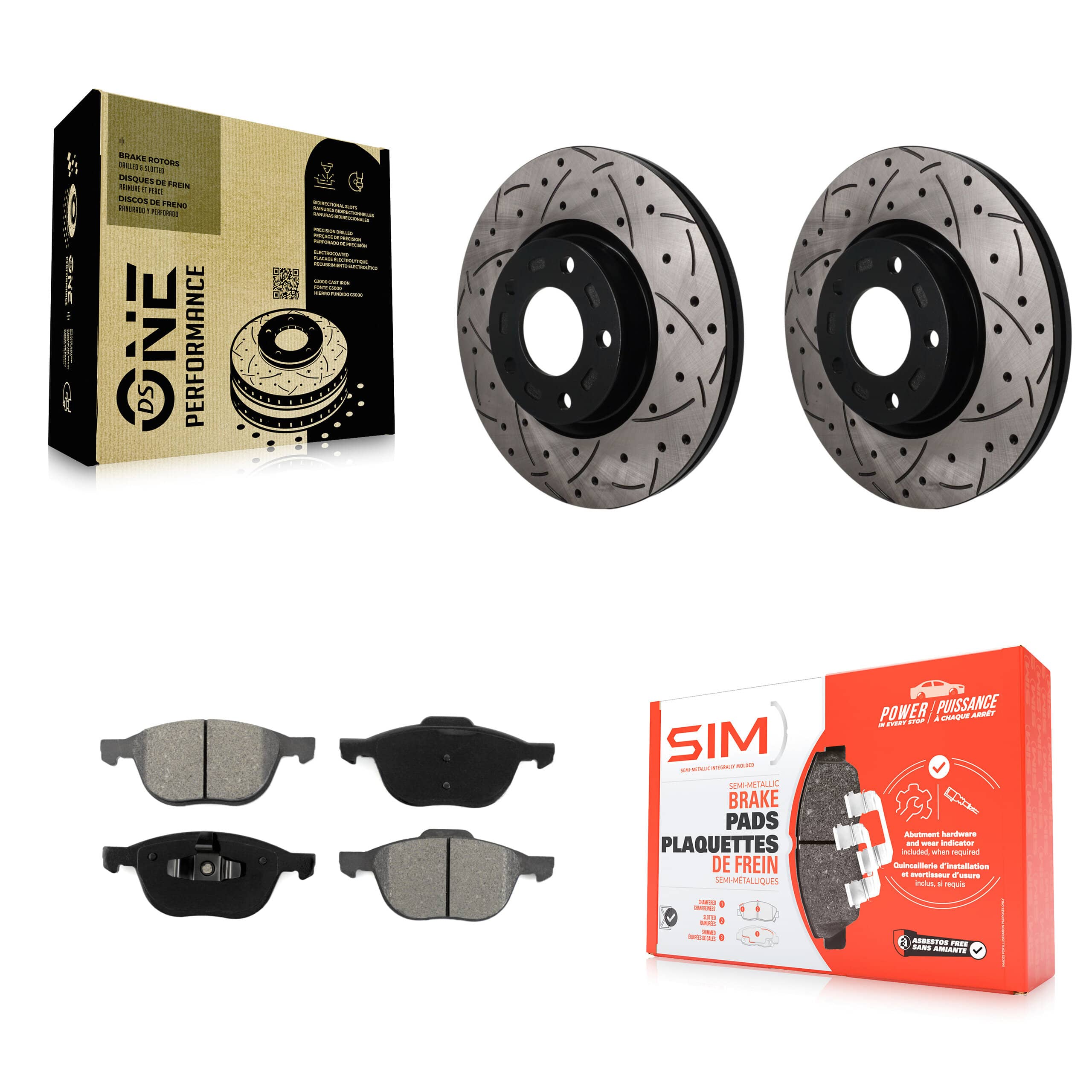 Transit Auto - KDS-101726 - Front Disc Brake Kits