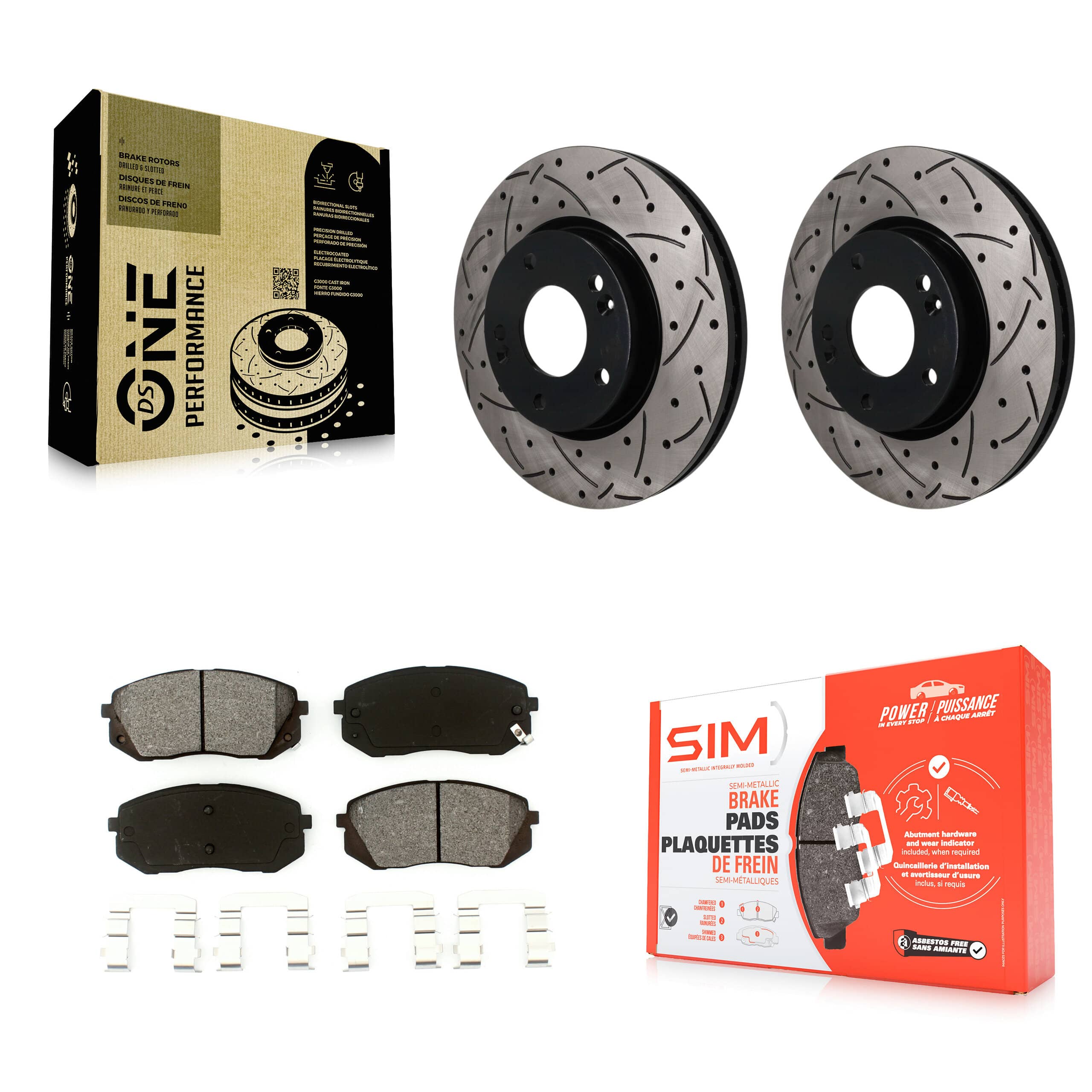 Transit Auto - KDS-101747 - Front Disc Brake Kits