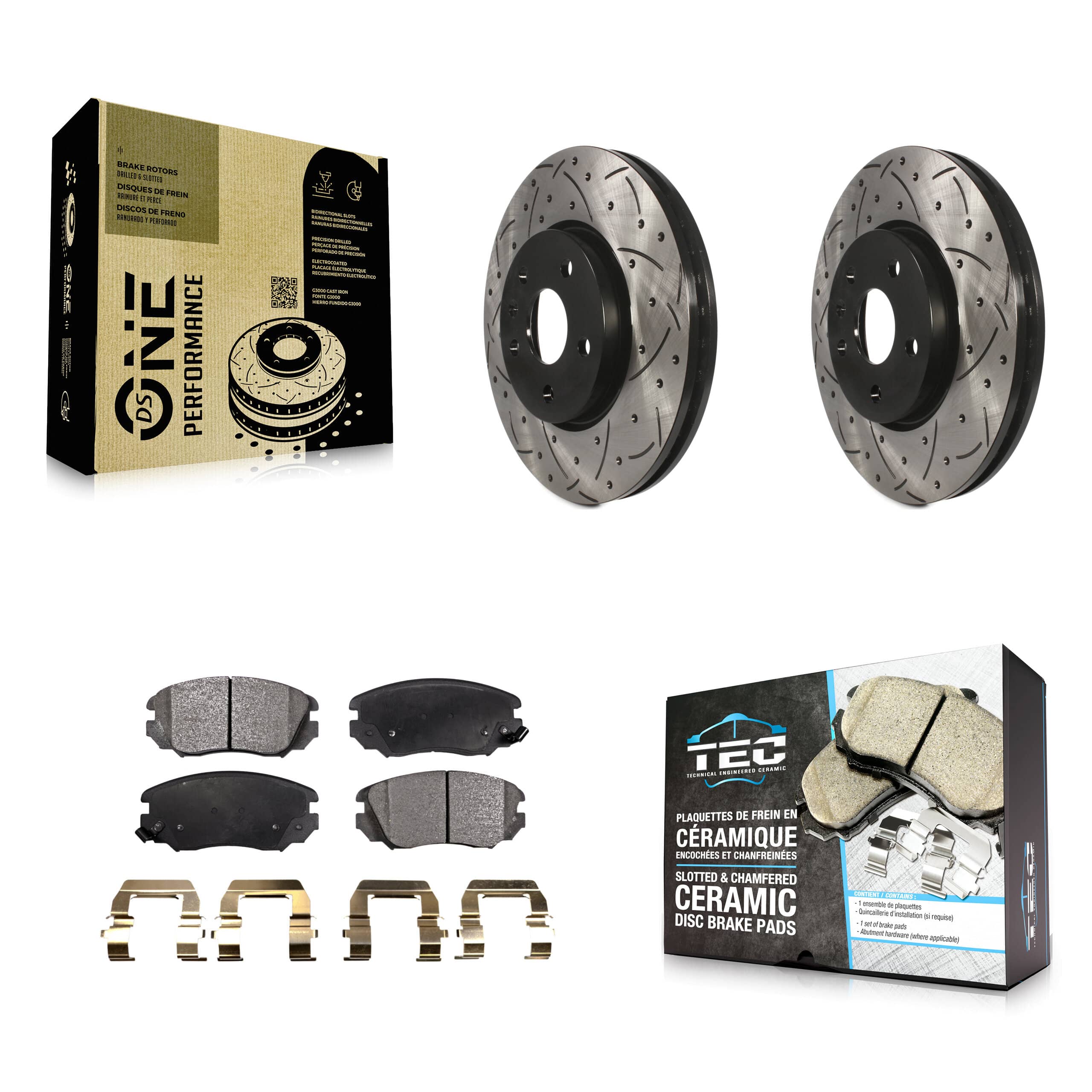 Transit Auto - KDT-100007 - Front Disc Brake Kits