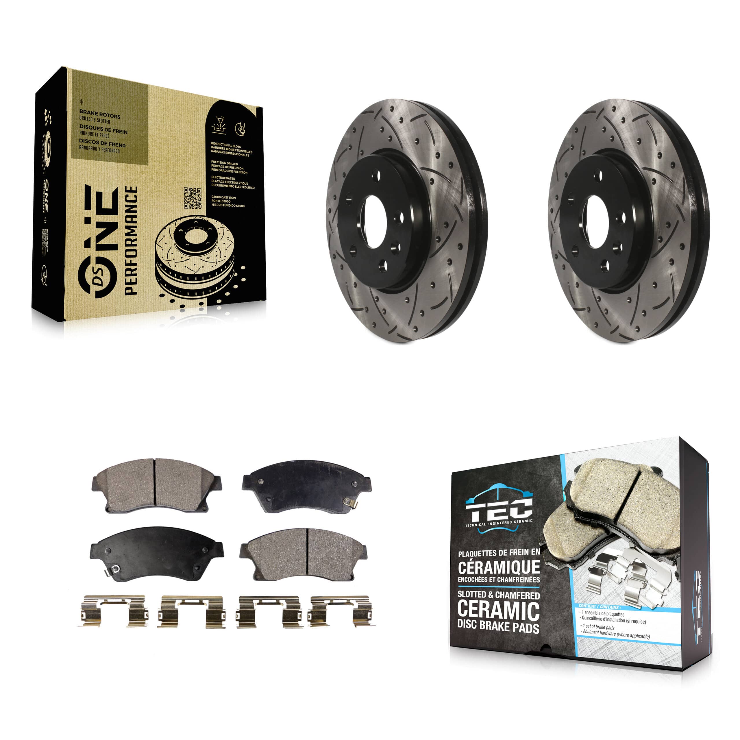 Transit Auto - KDT-100011 - Front Disc Brake Kits