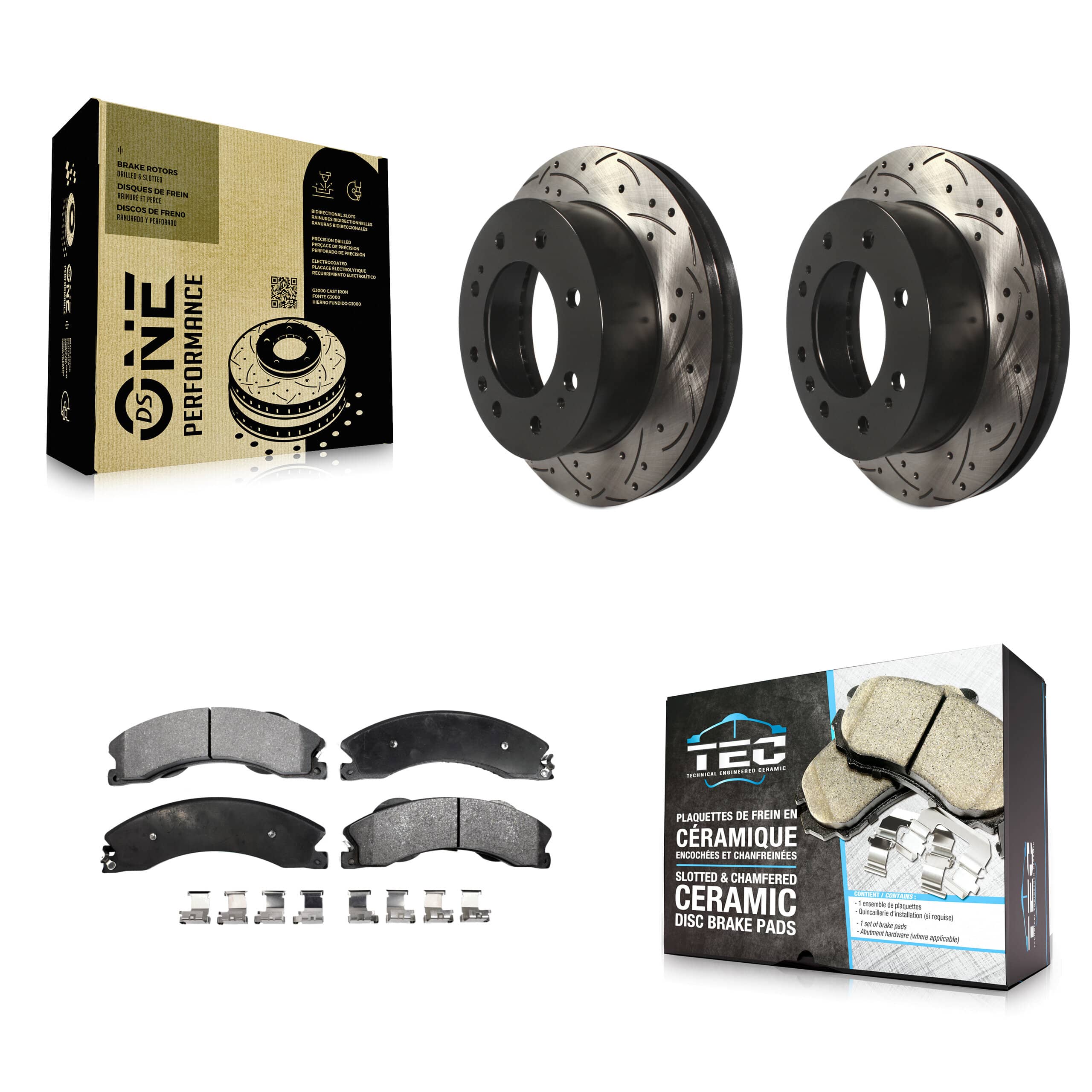 Transit Auto - KDT-100014 - Front Disc Brake Kits