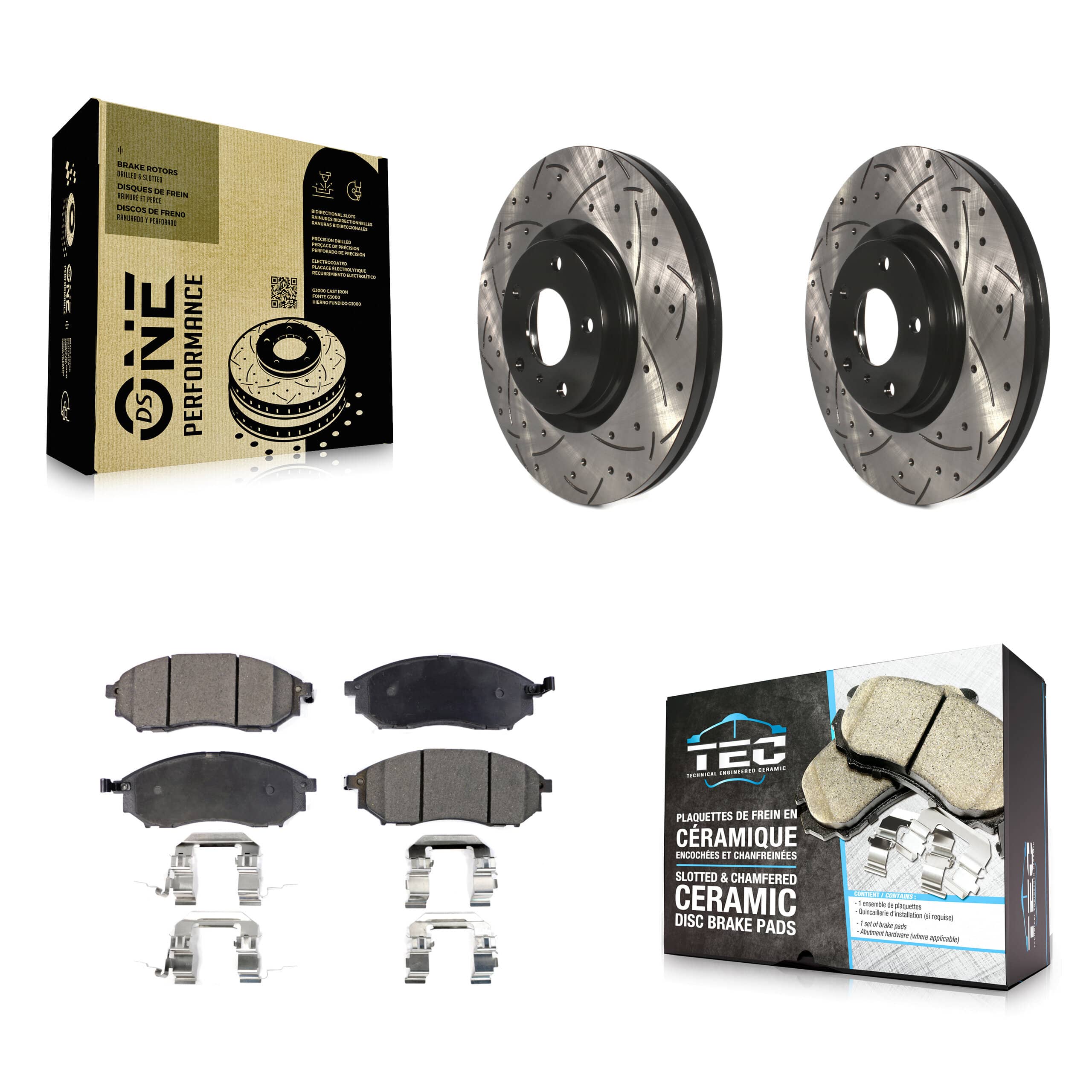 Transit Auto - KDT-100068 - Front Disc Brake Kits