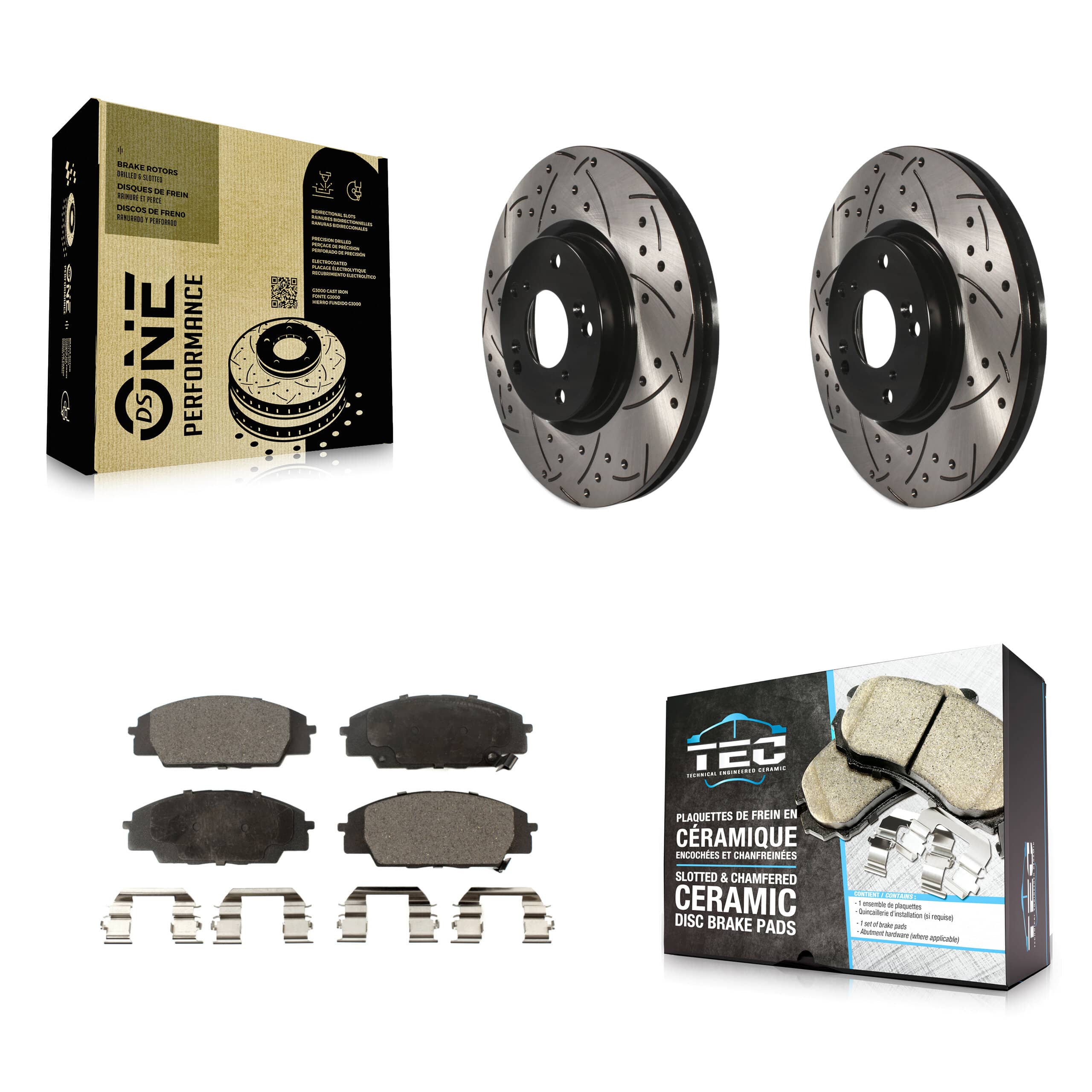 Transit Auto - KDT-100070 - Front Disc Brake Kits