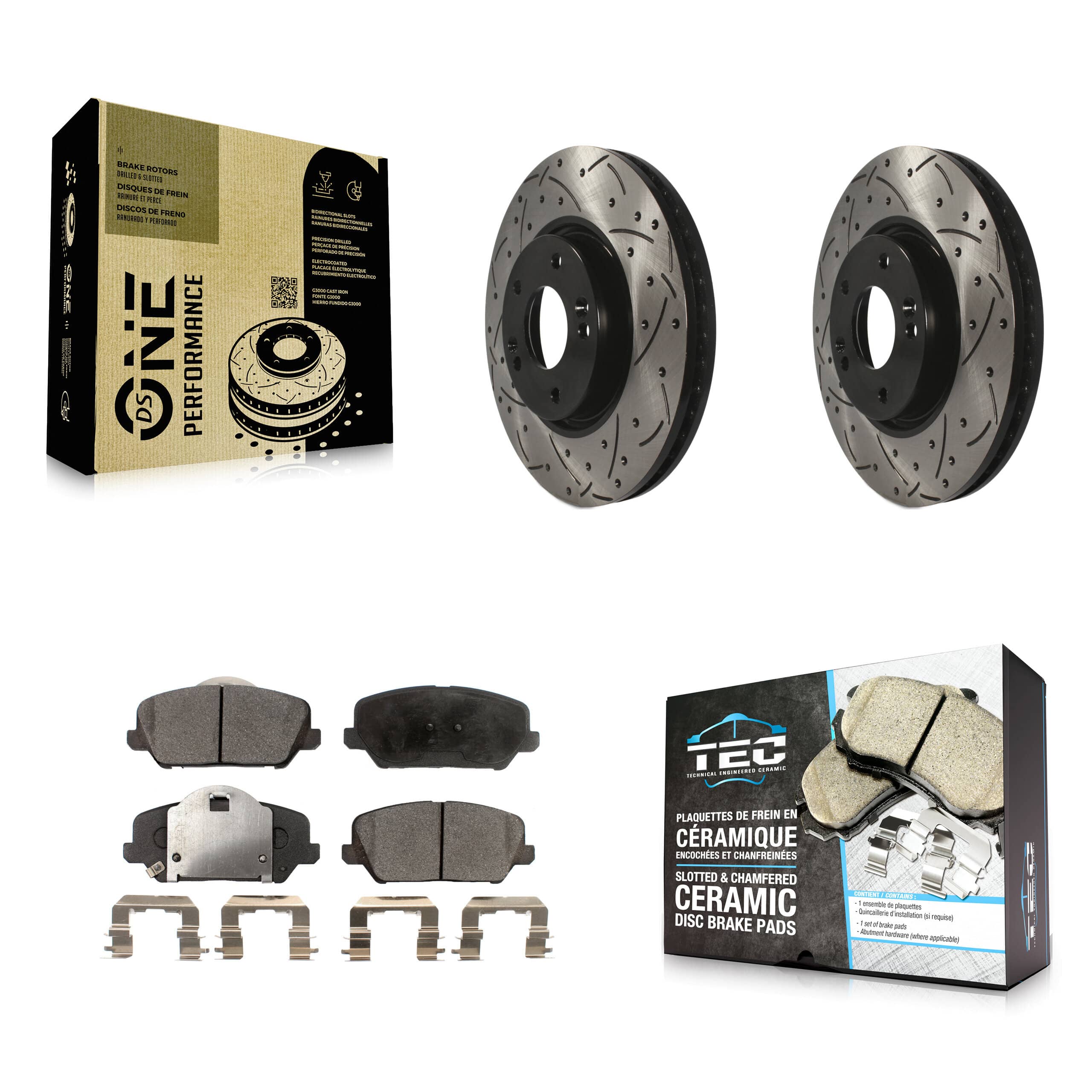 Transit Auto - KDT-100092 - Front Disc Brake Kits