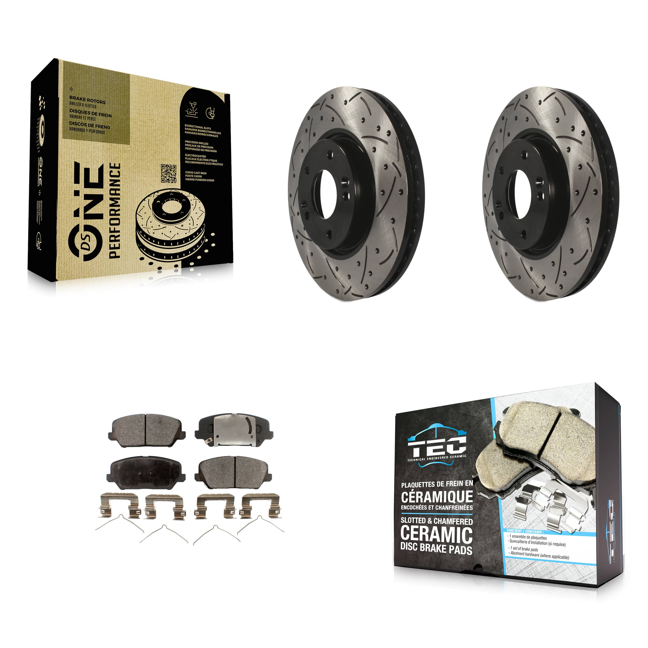Transit Auto - KDT-100094 - Front Disc Brake Kits