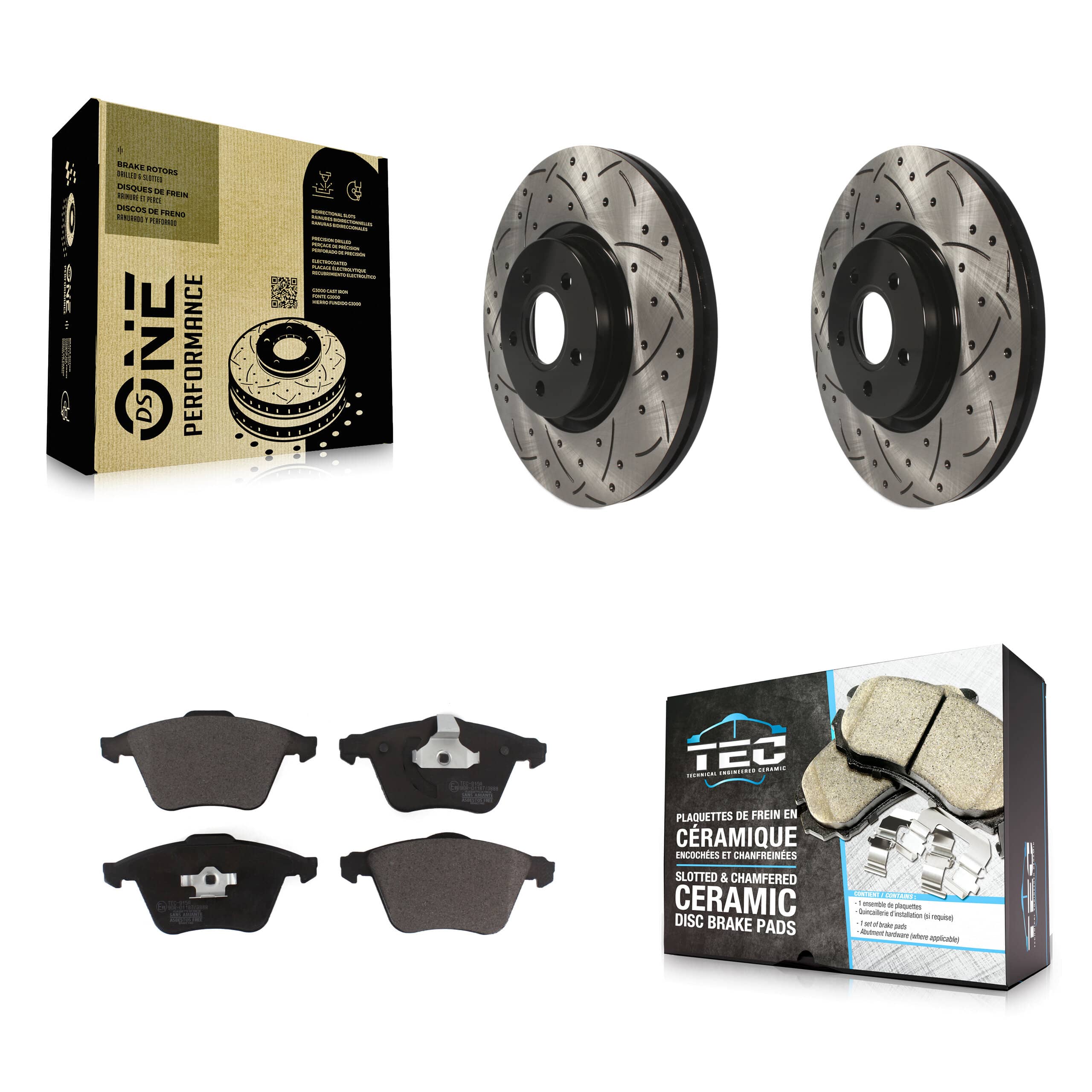Transit Auto - KDT-100109 - Front Disc Brake Kits