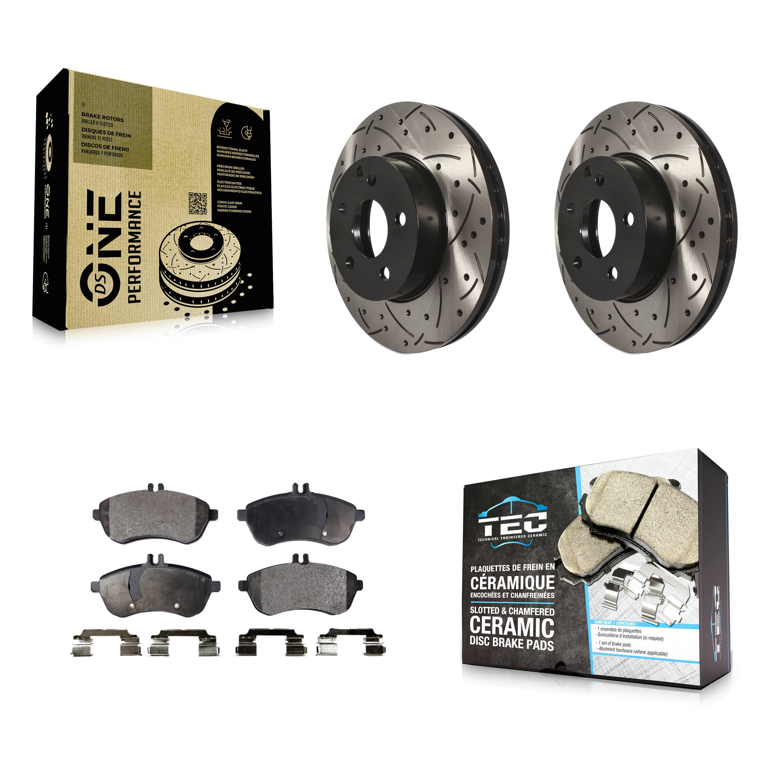 Transit Auto - KDT-100140 - Front Disc Brake Kits