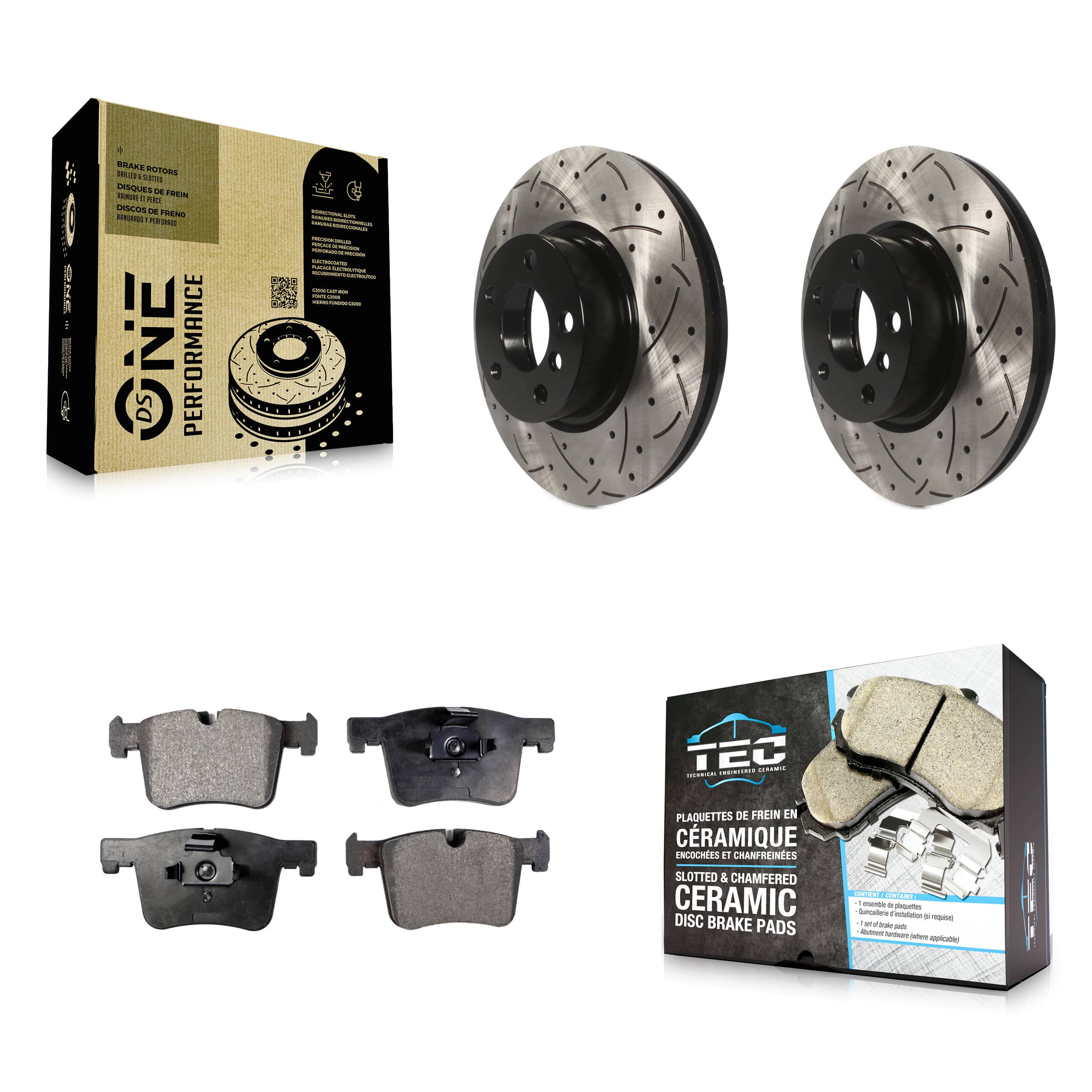 Transit Auto - KDT-100148 - Front Disc Brake Kits