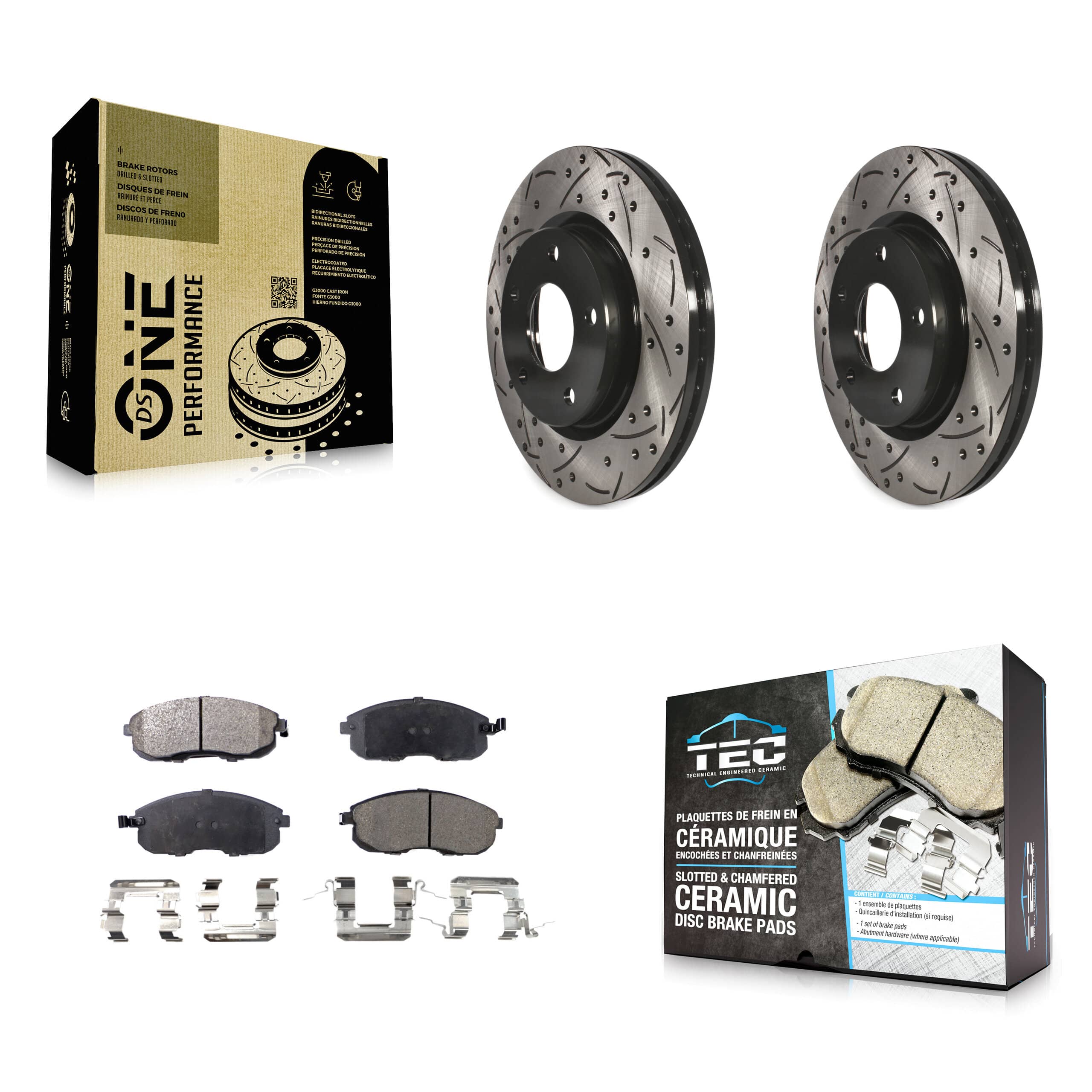 Transit Auto - KDT-100177 - Front Disc Brake Kits