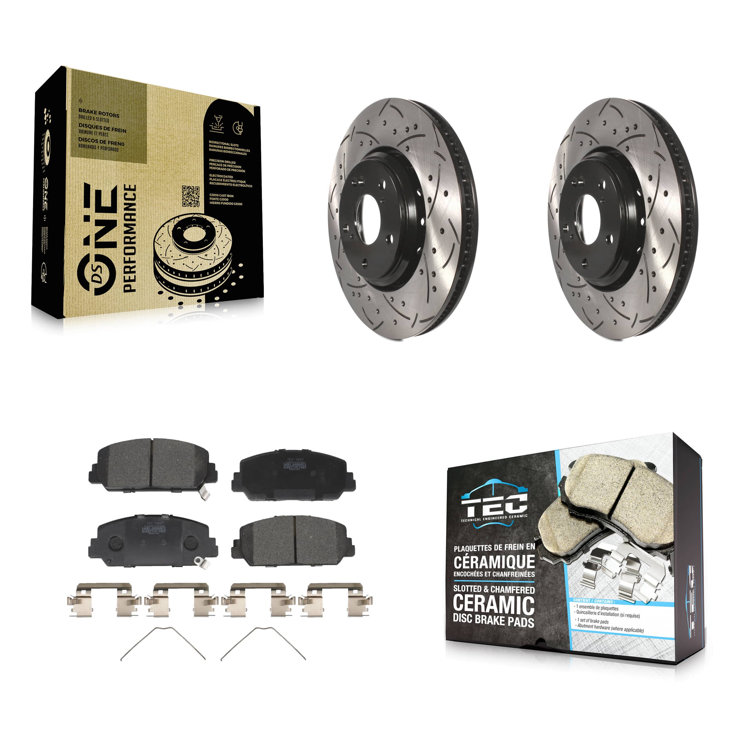 Transit Auto - KDT-100189 - Front Disc Brake Kits