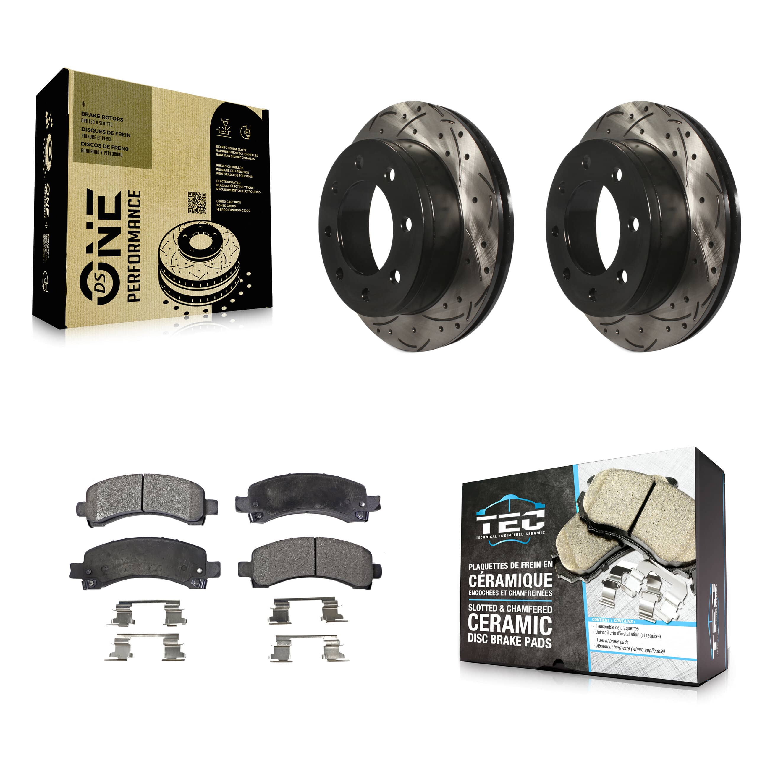 Transit Auto - KDT-100427 - Rear Disc Brake Kits