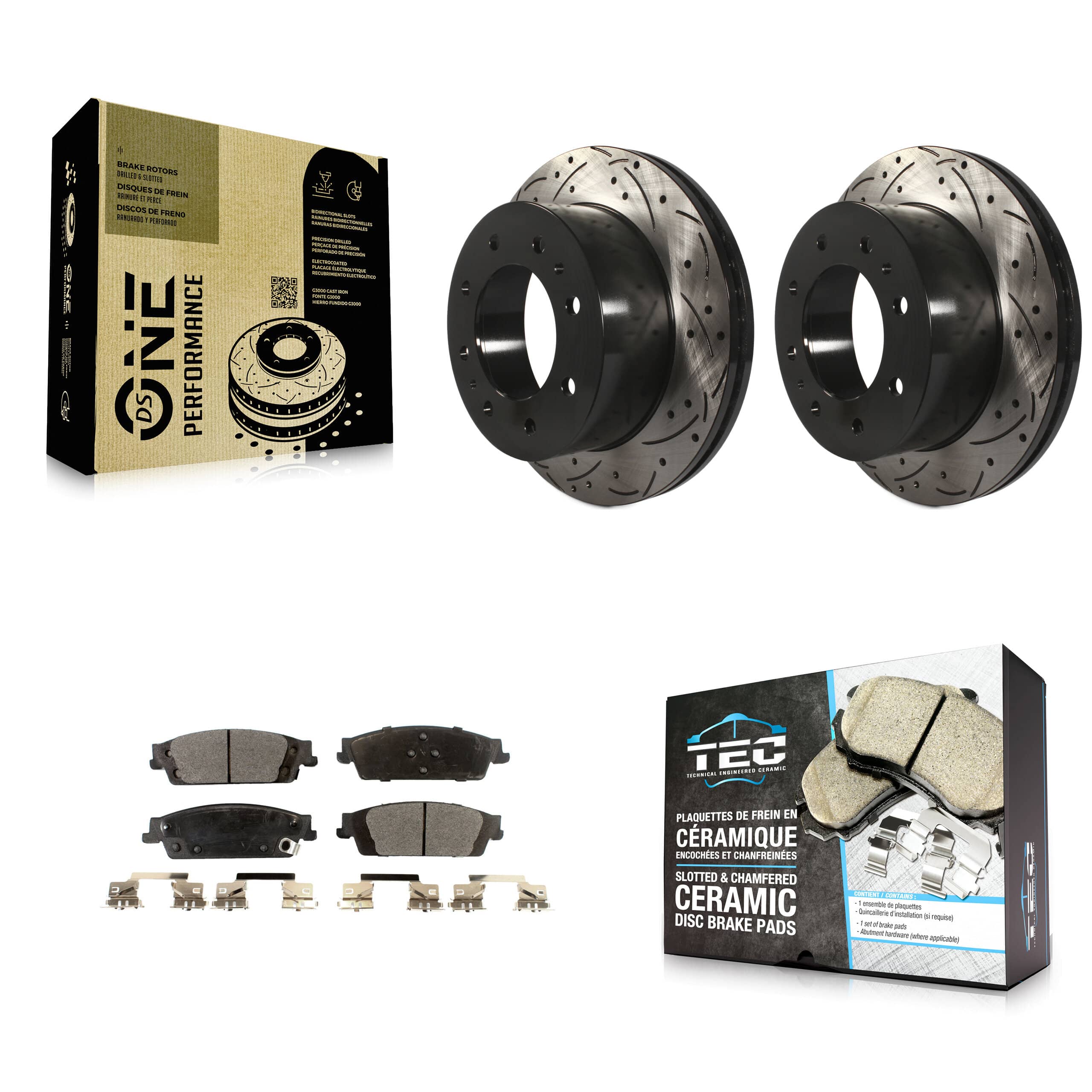 Transit Auto - KDT-100443 - Rear Disc Brake Kits